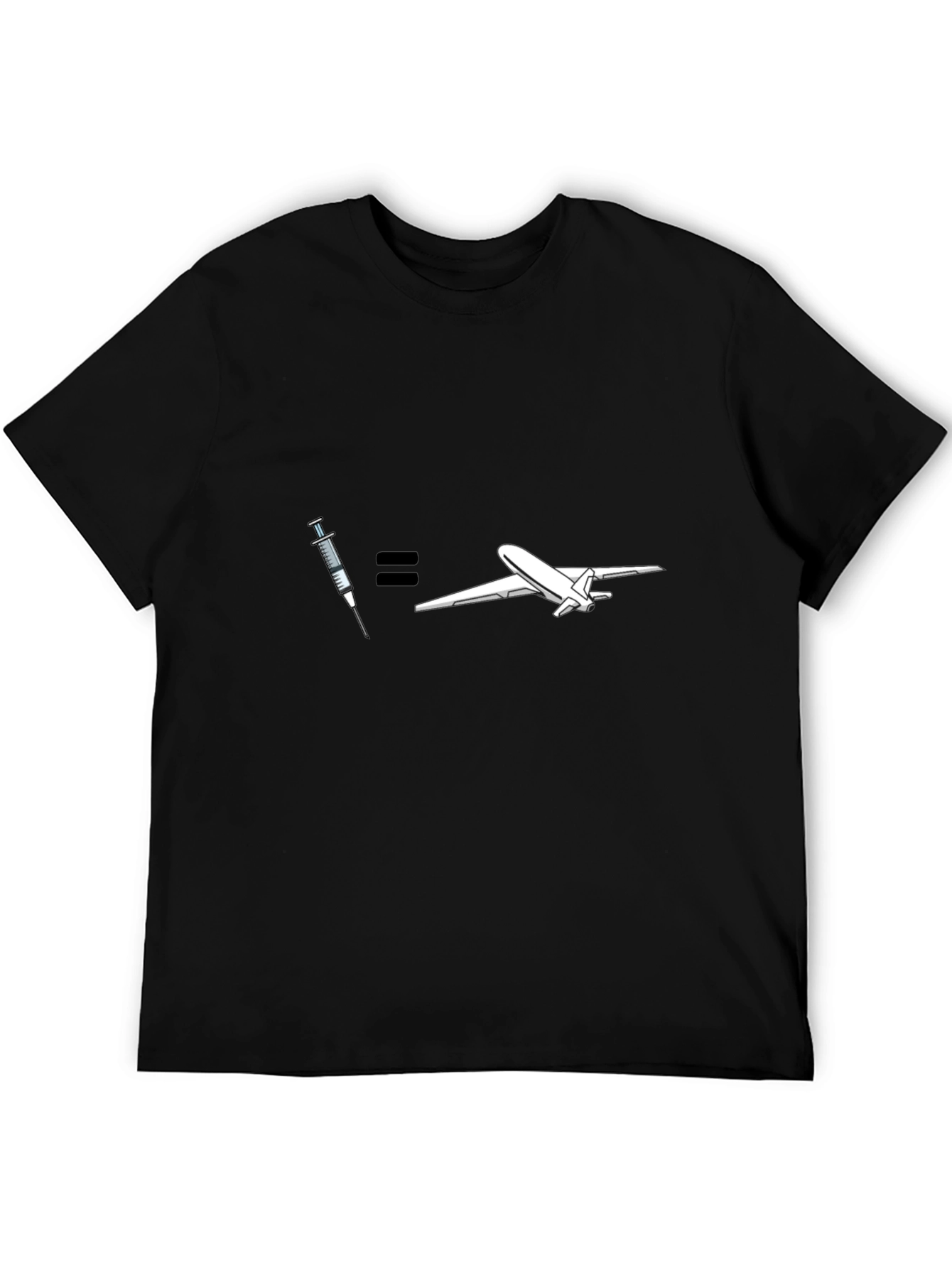 Vaccine = Travel Graphic T-Shirt