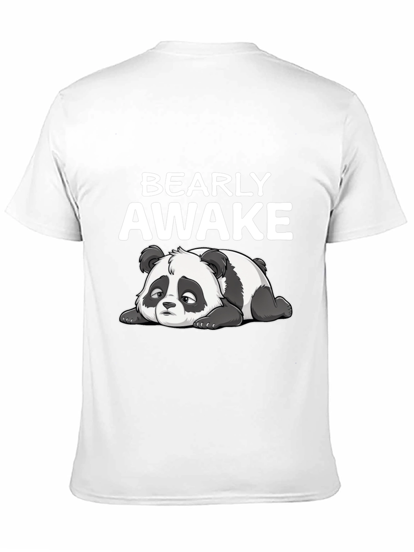 Bearly Awake T-Shirt - Funny Panda Tee