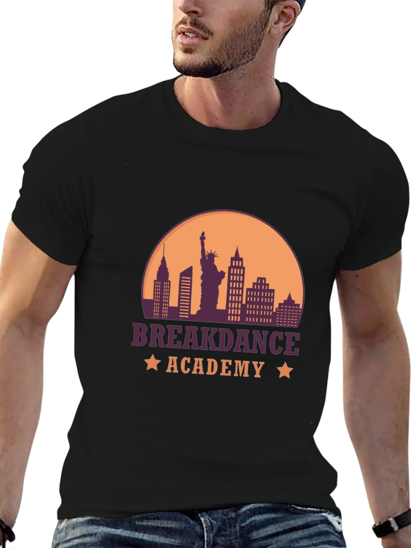 Breakdance Academy T-Shirt - NYC Skyline