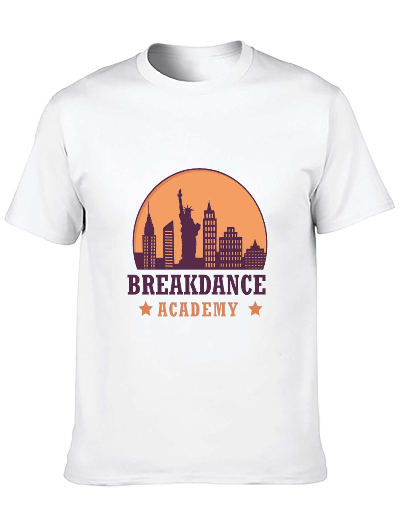 Breakdance Academy T-Shirt - NYC Skyline