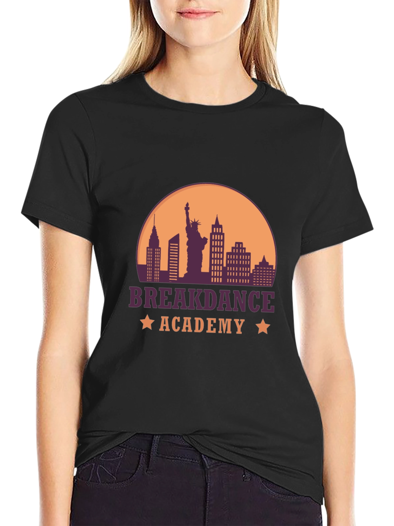 Breakdance Academy T-Shirt - NYC Skyline