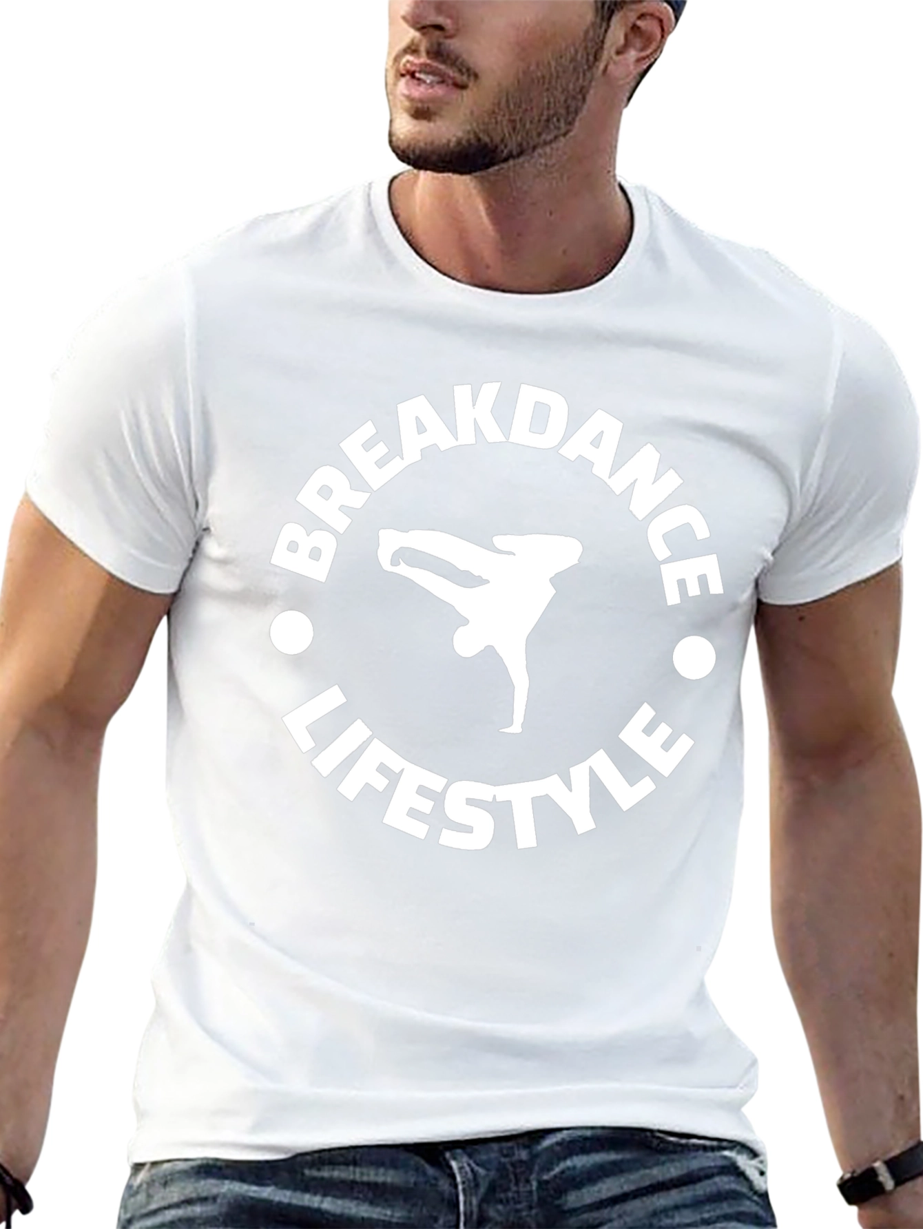 Breakdance Lifestyle Graphic Tee - Cool Streetwear Style