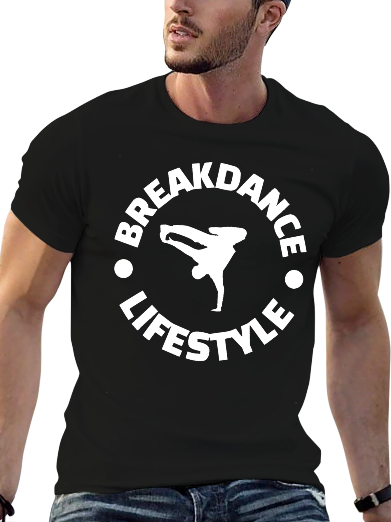 Breakdance Lifestyle Graphic Tee - Cool Streetwear Style