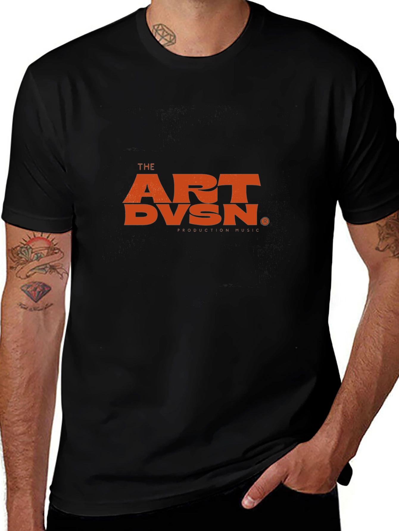 The Art Dvsn Black Graphic Tee