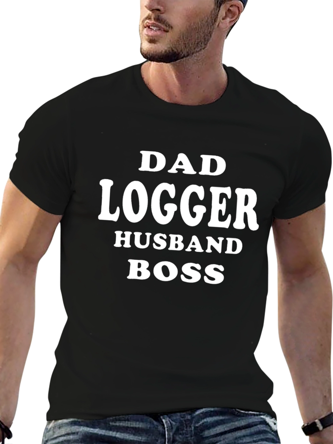 Dad Logger Husband Boss T-Shirt