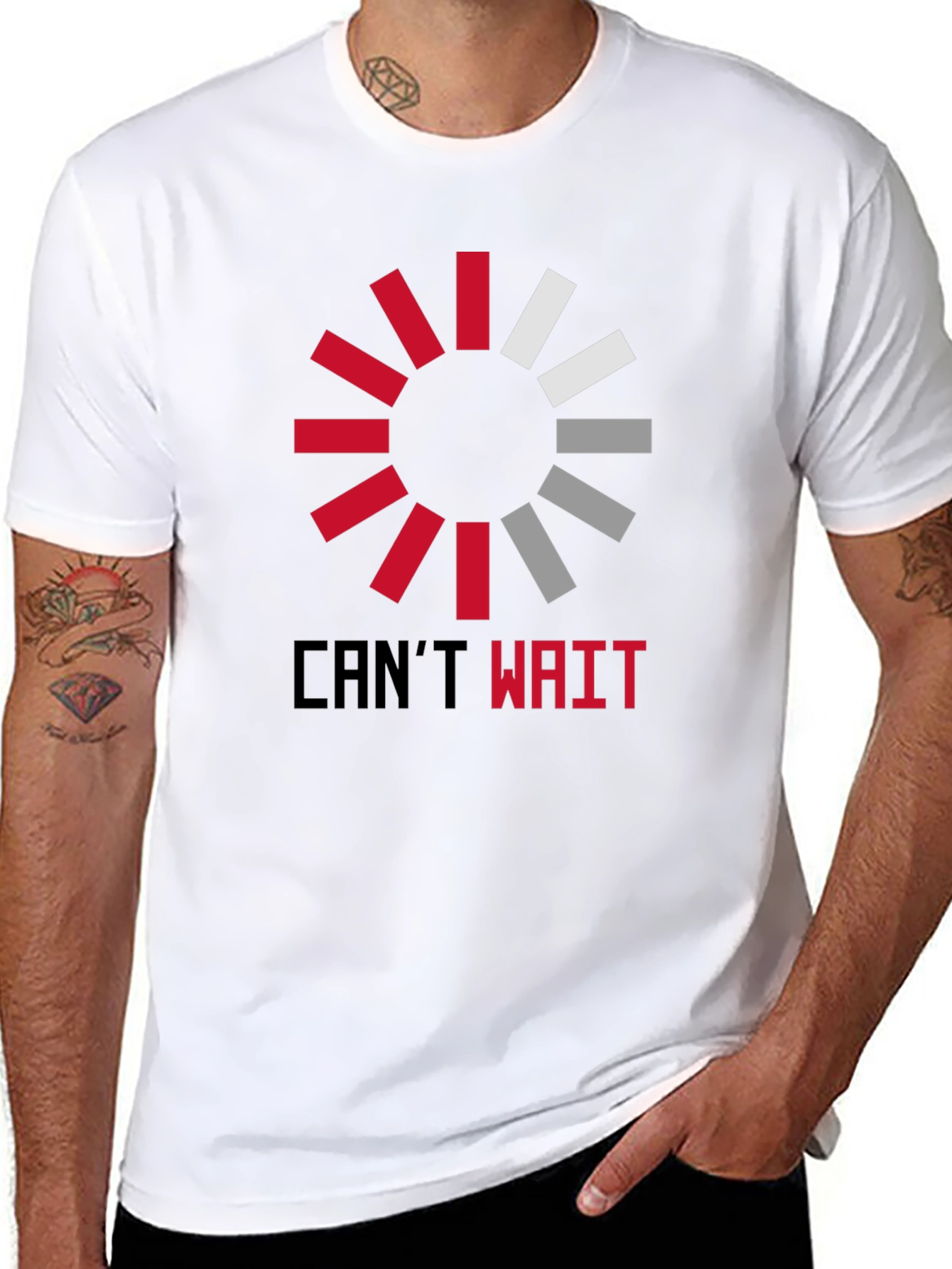 Cant Wait Loading T-Shirt - Gamer Tee