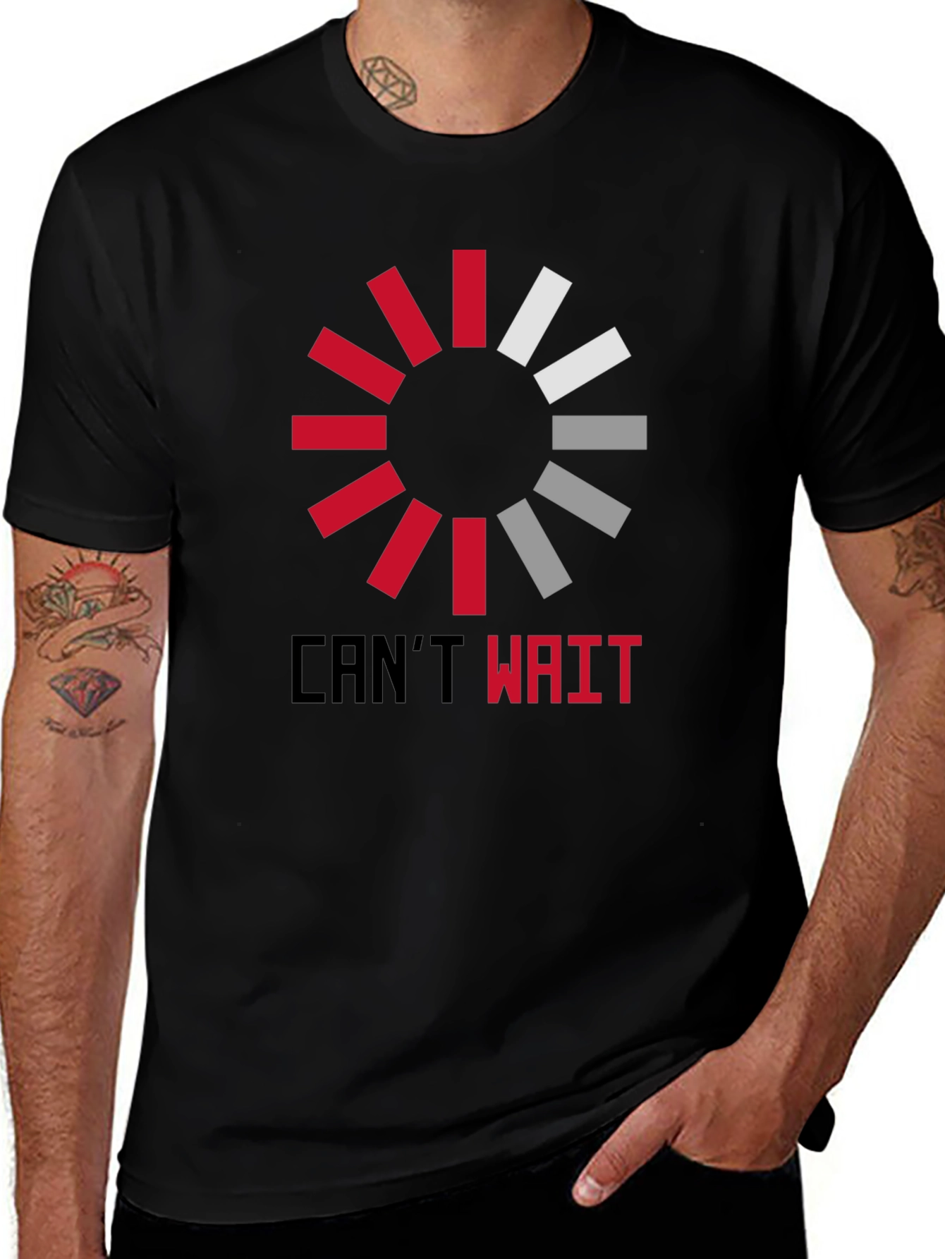 Cant Wait Loading T-Shirt - Gamer Tee