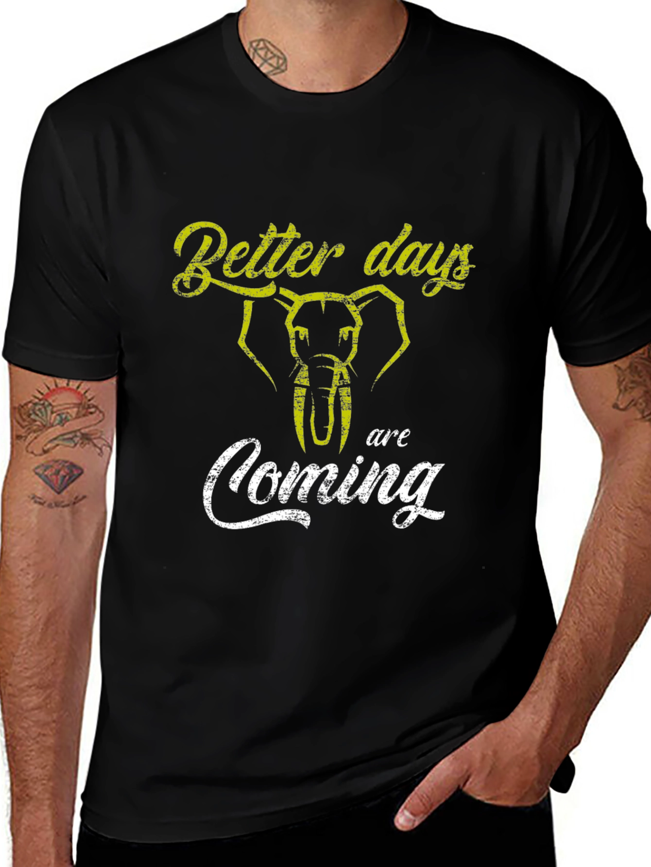 Elephant Better Days Graphic Tee - Unisex Comfort