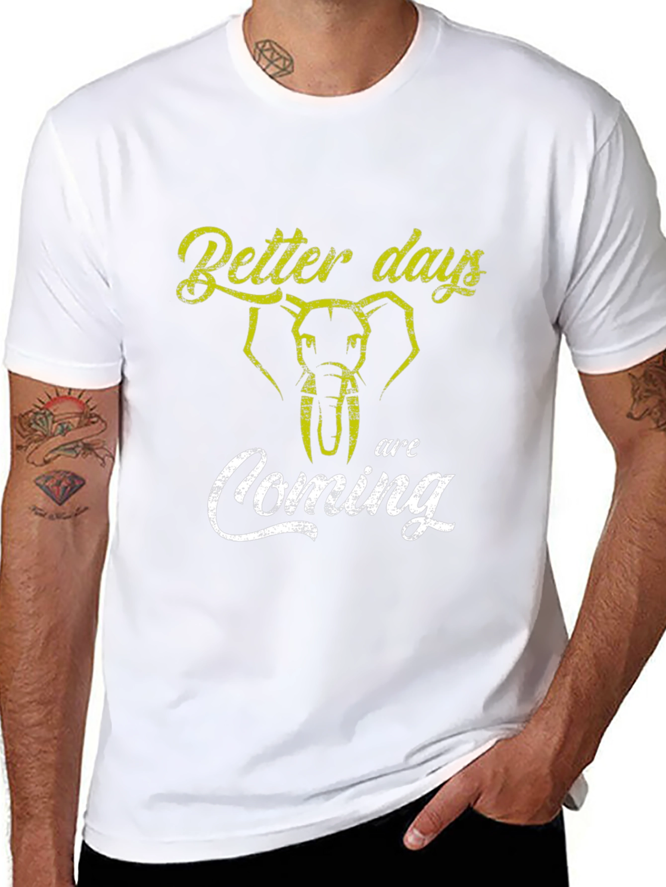 Elephant Better Days Graphic Tee - Unisex Comfort