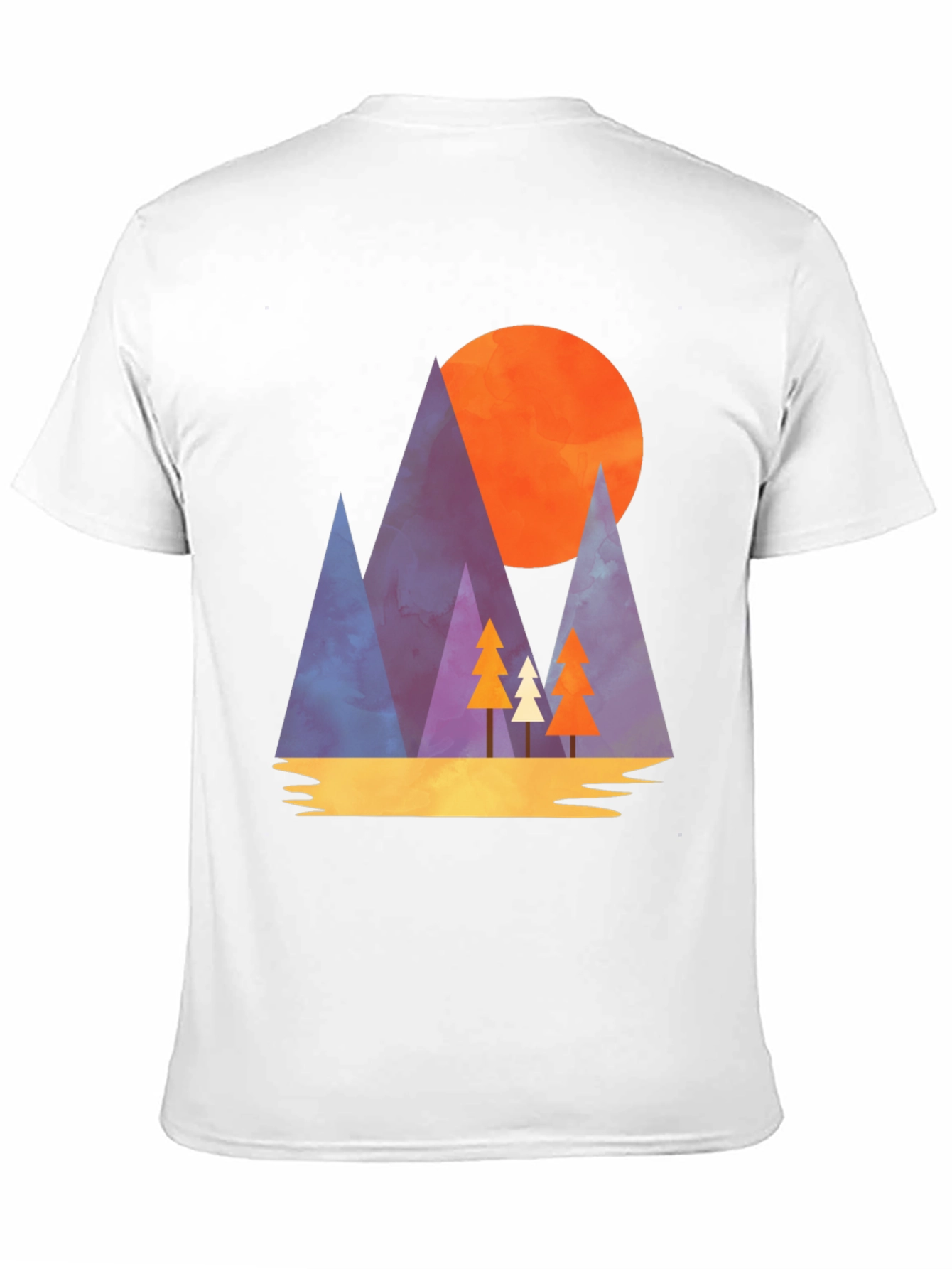 Mountain Sunset Graphic Tee - Nature Inspired Design