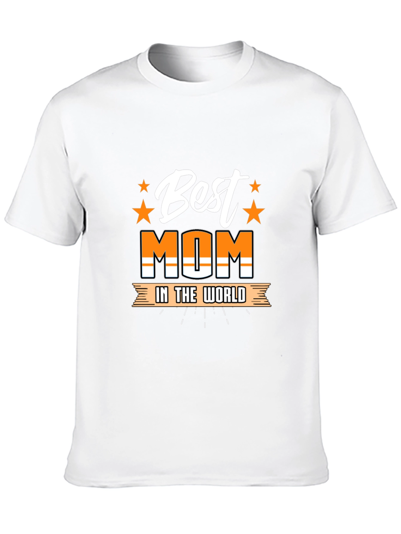 Best Mom T-Shirt - Graphic Print Tee