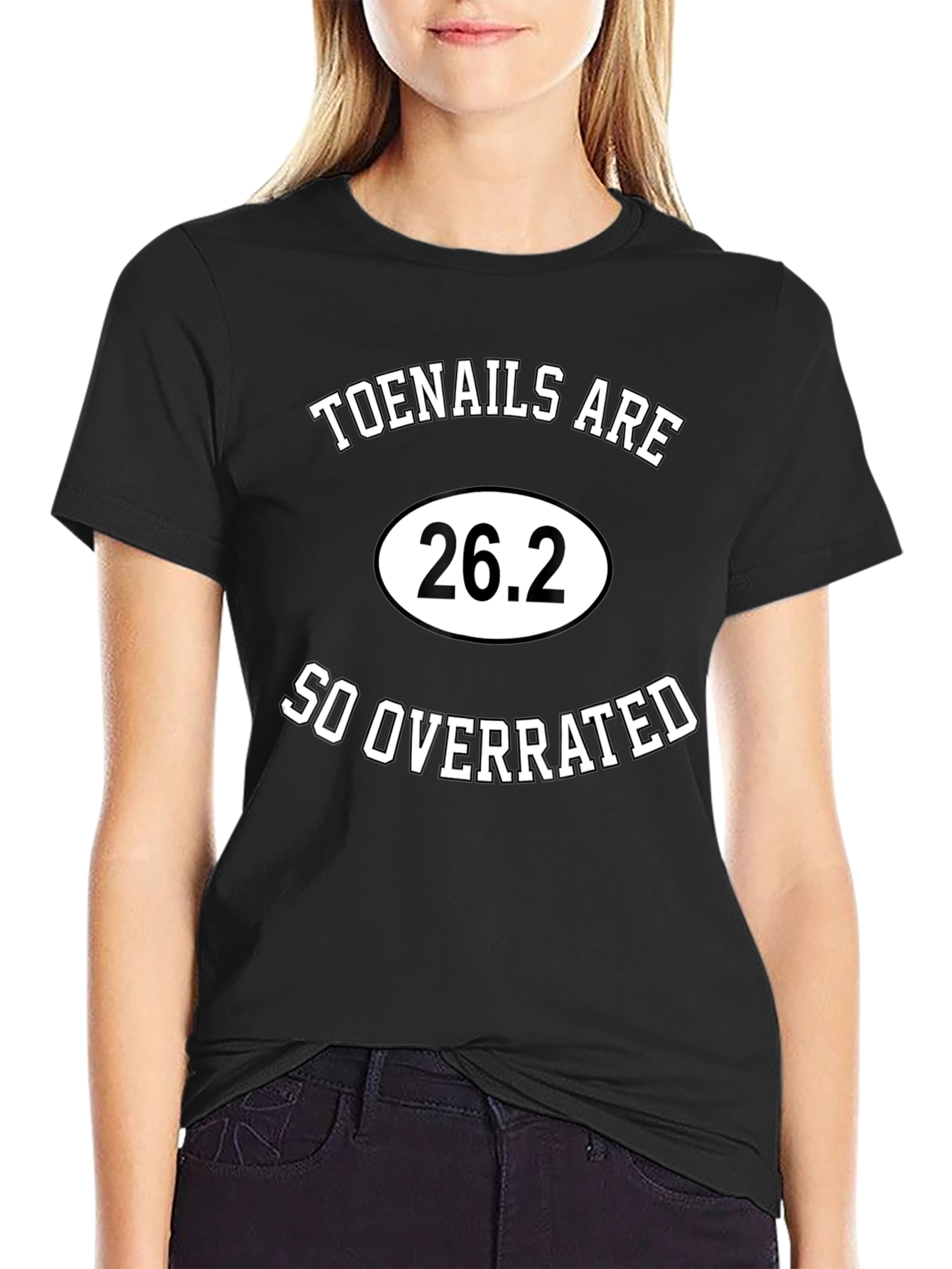 Toenails are so Overrated Marathon Runner T-shirt