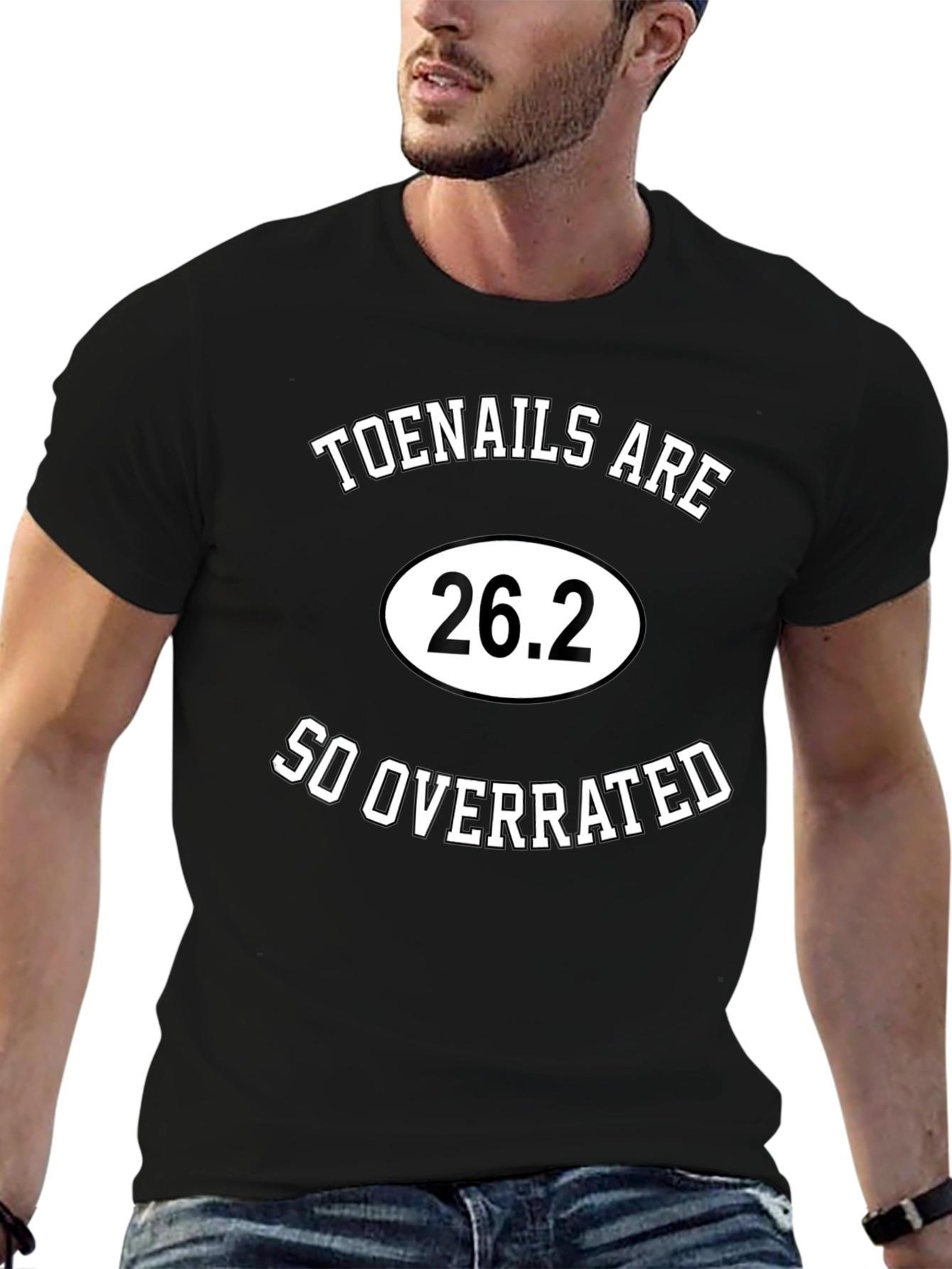 Toenails are so Overrated Marathon Runner T-shirt