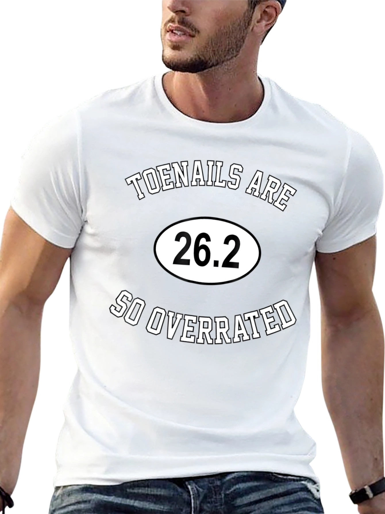 Toenails are so Overrated Marathon Runner T-shirt