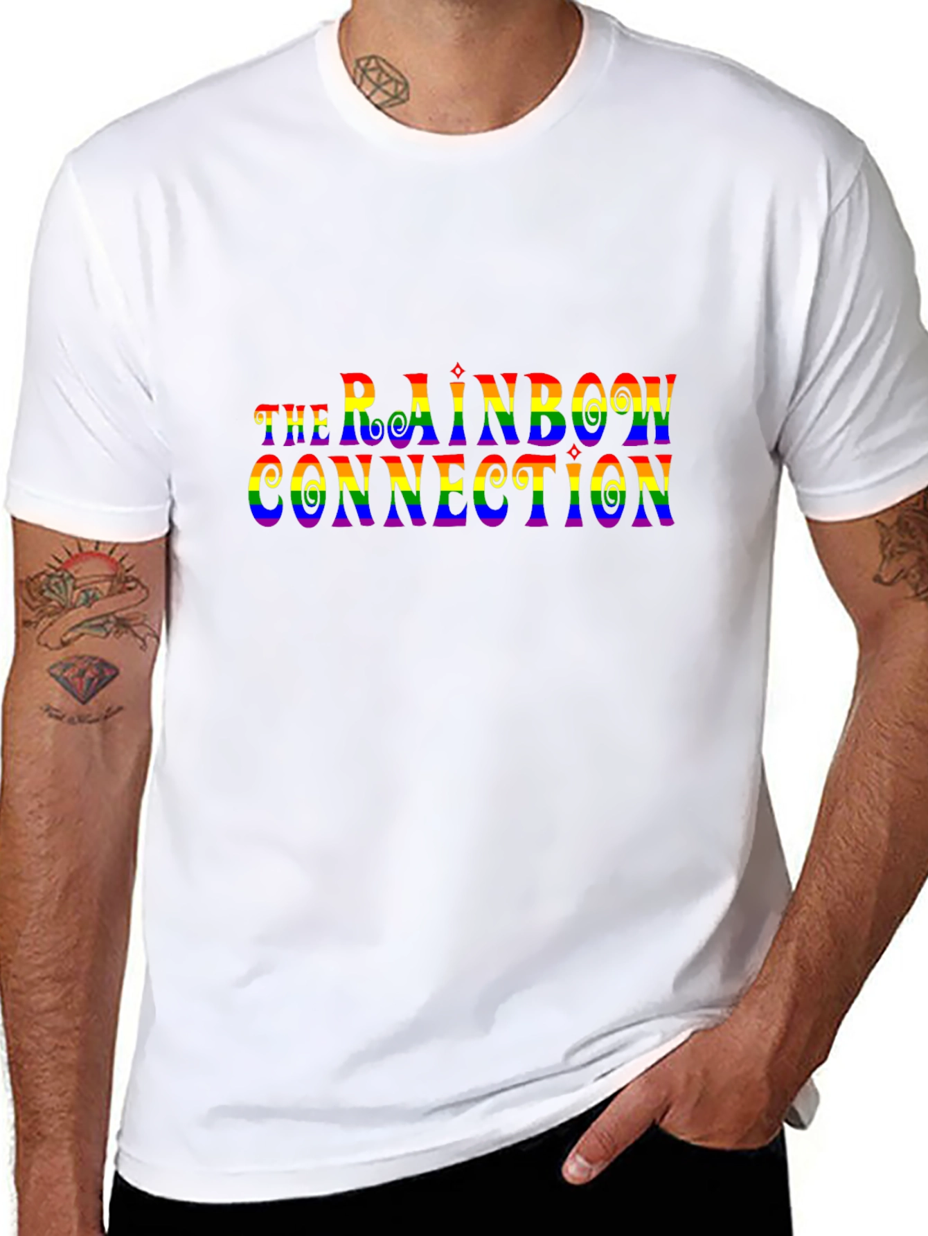 Rainbow Connection T-Shirt LGBTQ+ Pride Tee