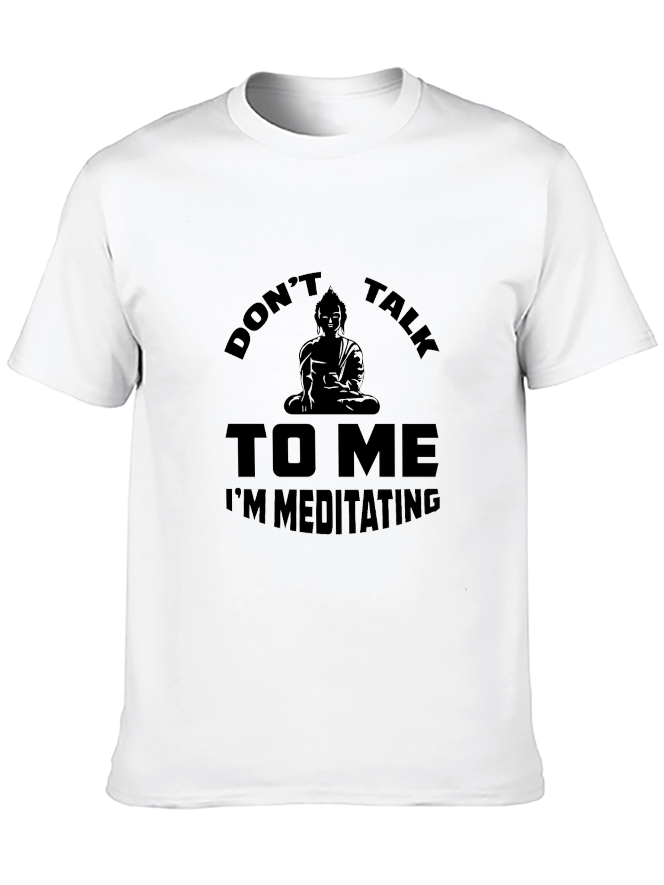 Dont Talk to Me Meditating T-Shirt