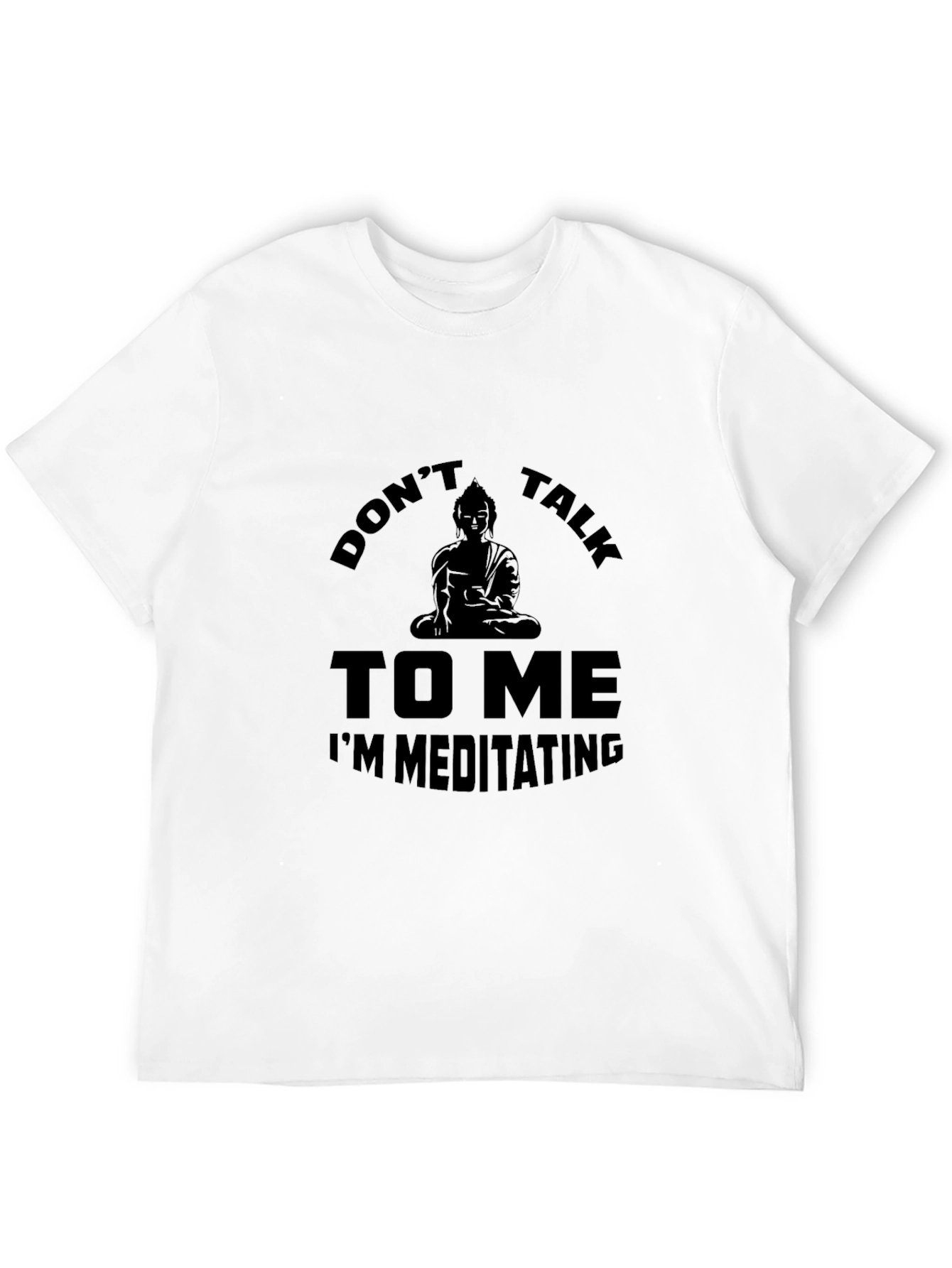 Dont Talk to Me Meditating T-Shirt