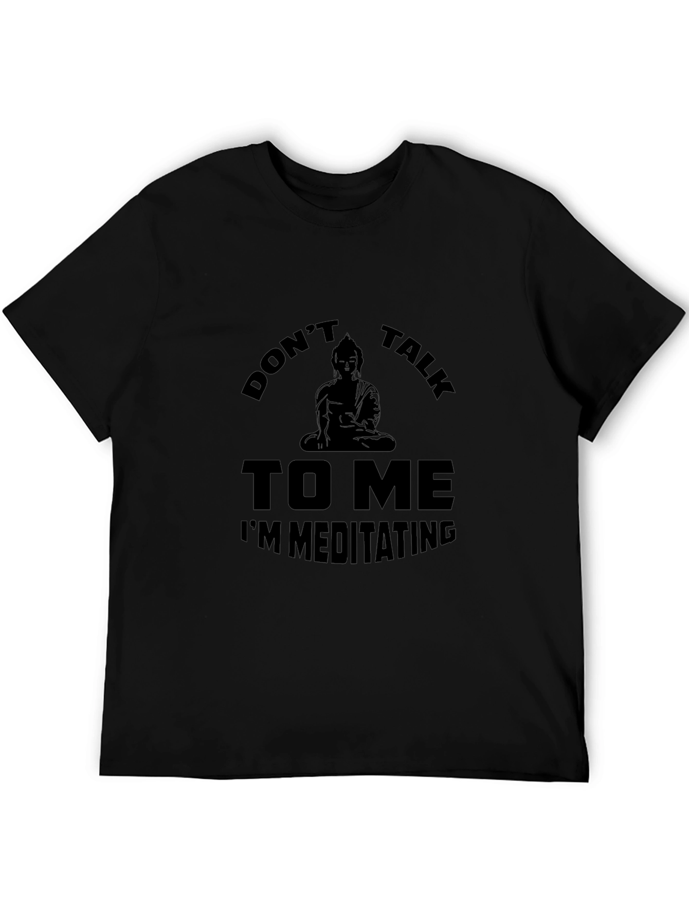Dont Talk to Me Meditating T-Shirt