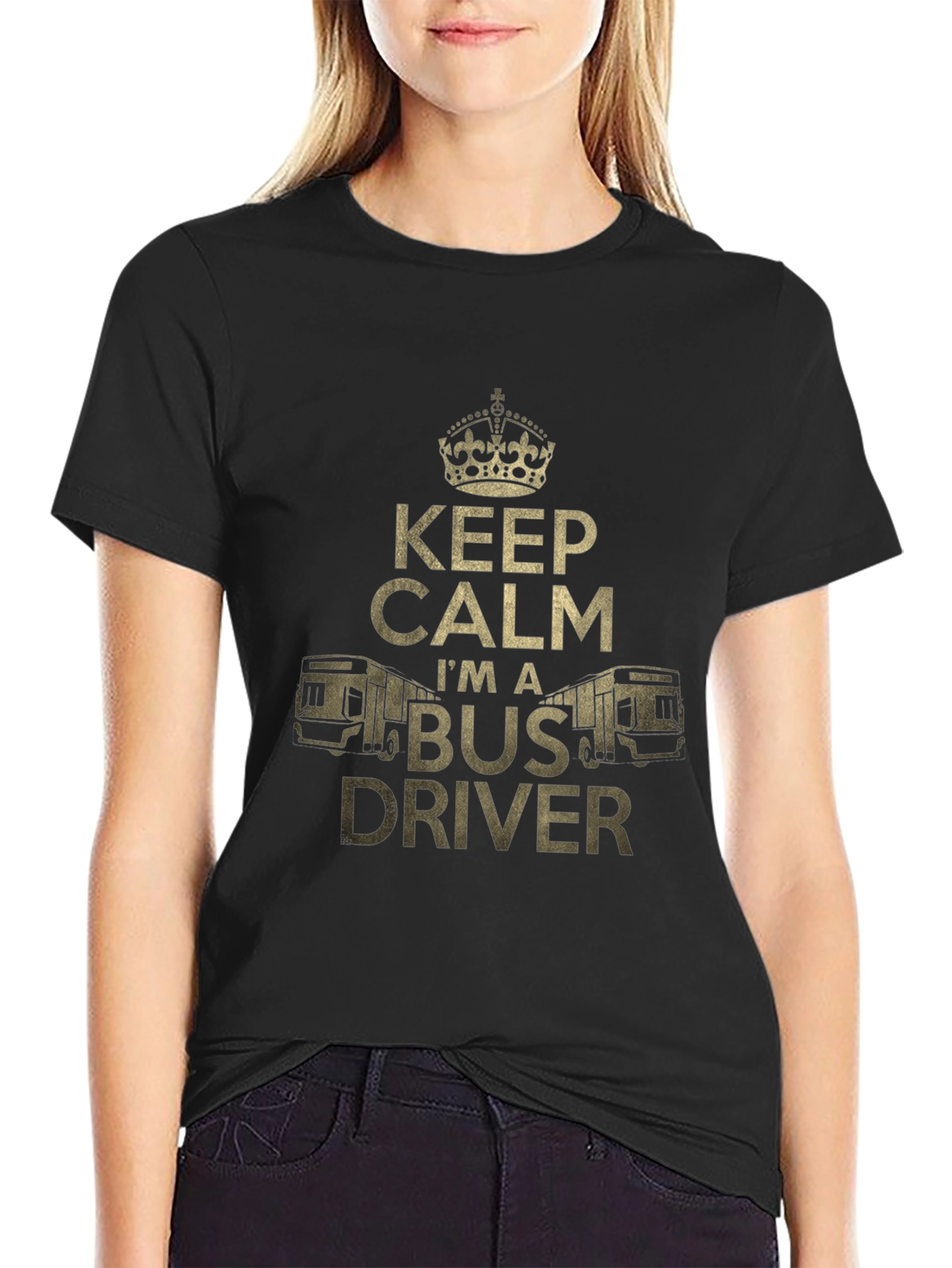 Keep Calm Im a Bus Driver T-Shirt