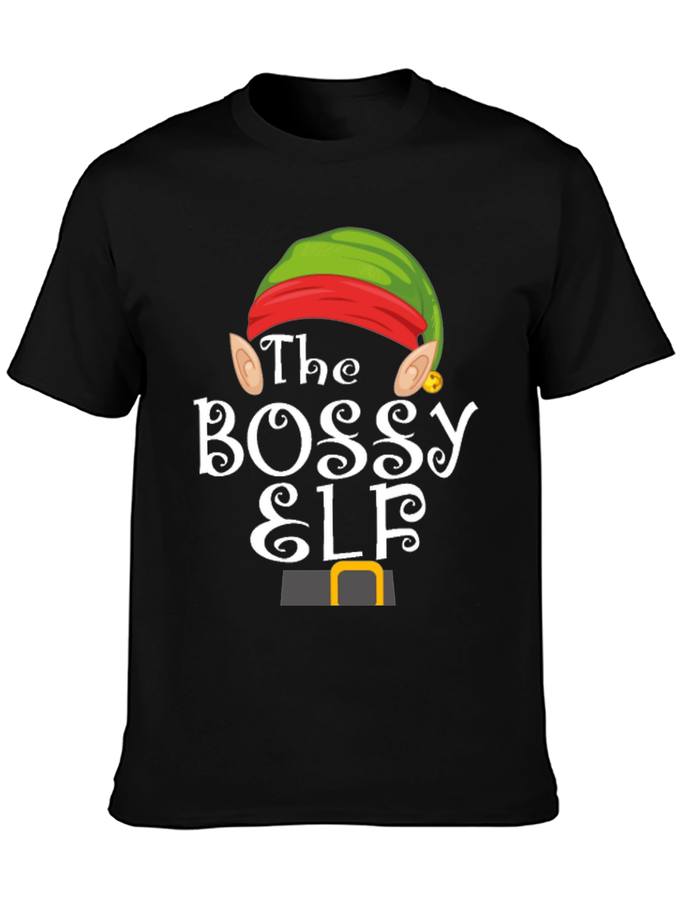 Bossy Elf Christmas T-Shirt