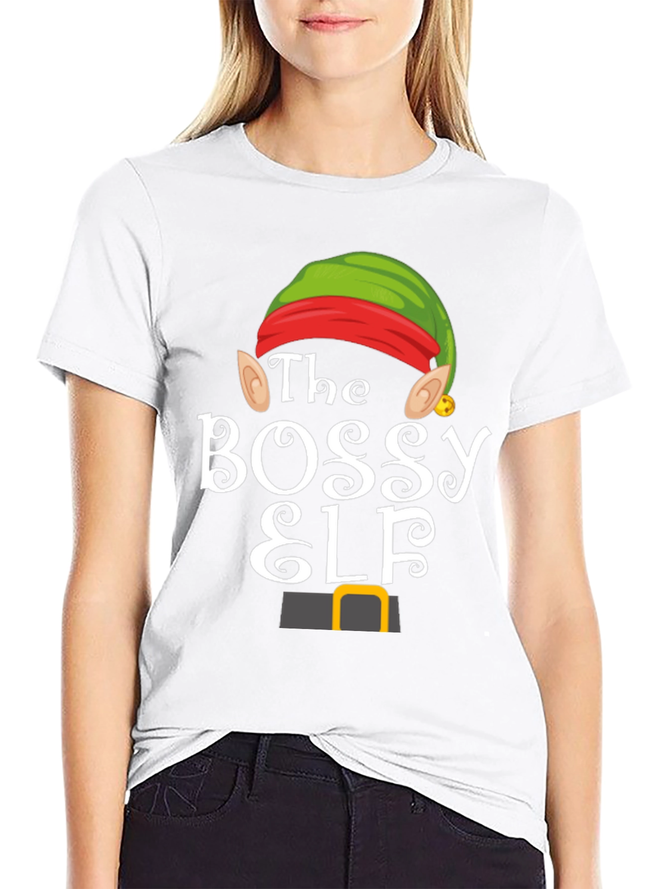 Bossy Elf Christmas T-Shirt