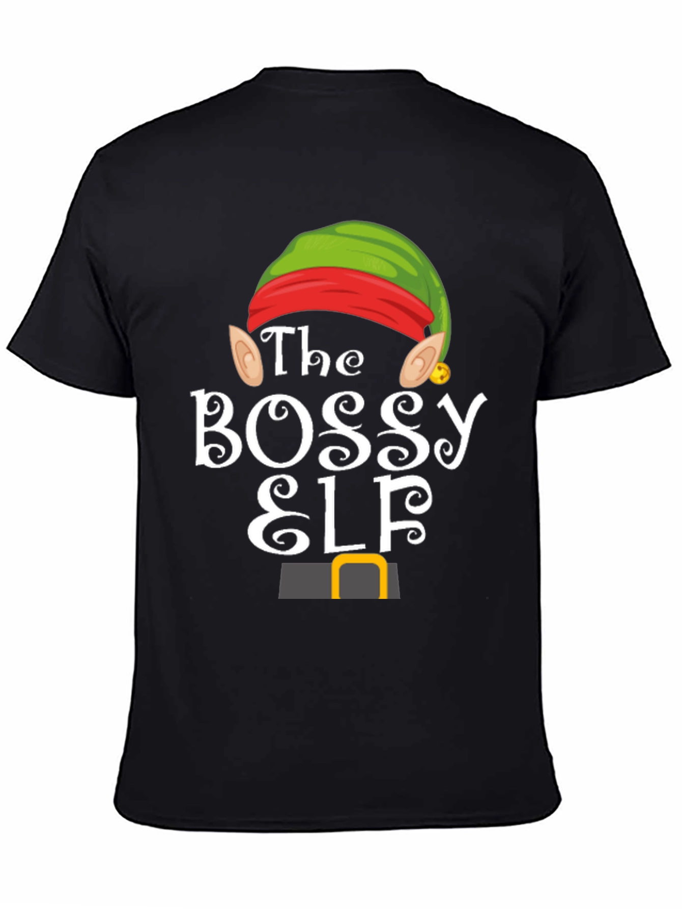 Bossy Elf Christmas T-Shirt