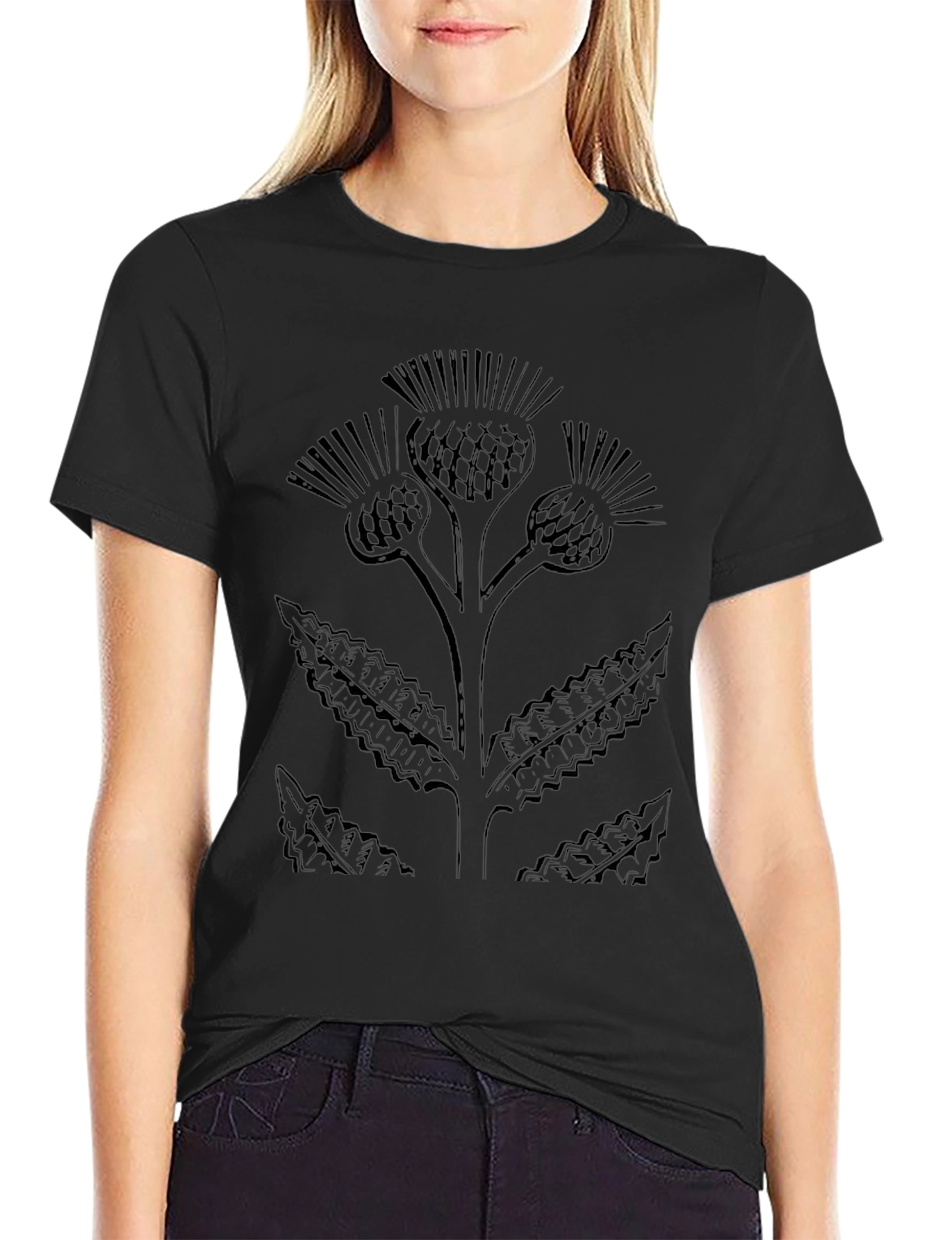 Black Thistle Graphic Tee - Unisex