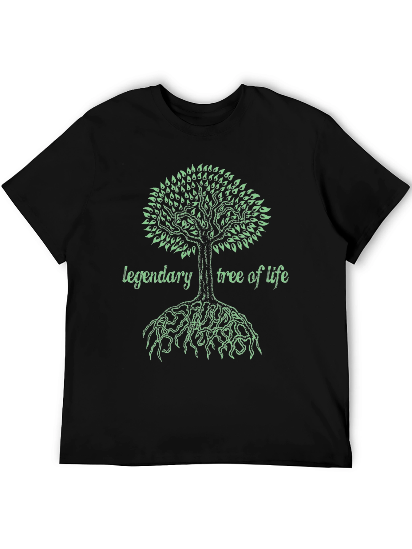 Legendary Tree of Life Graphic Tee - Black