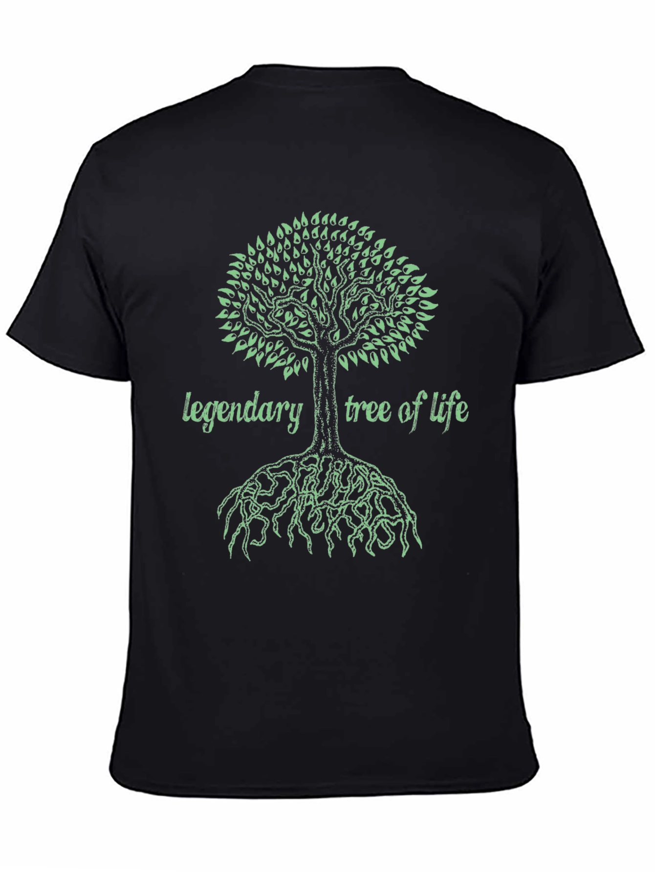 Legendary Tree of Life Graphic Tee - Black
