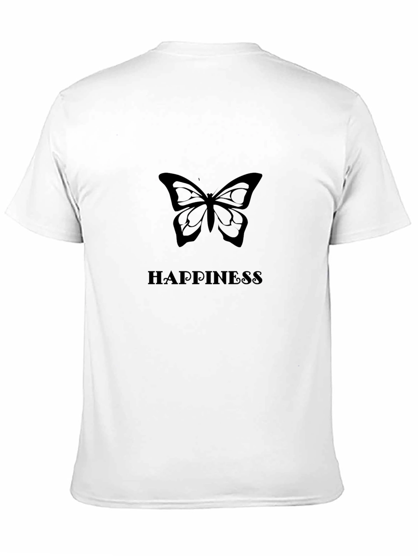 Happiness Butterfly Graphic T-Shirt