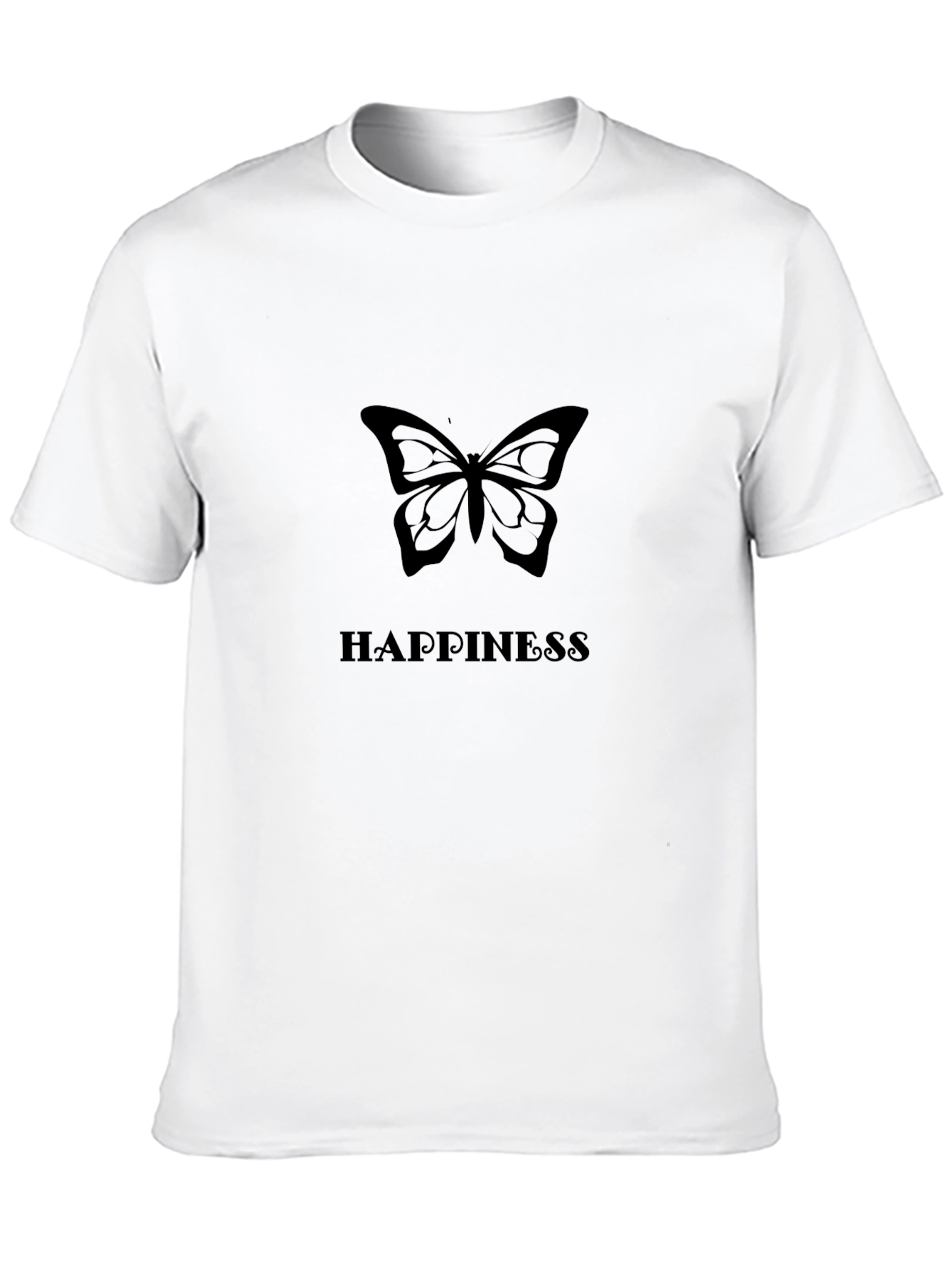 Happiness Butterfly Graphic T-Shirt