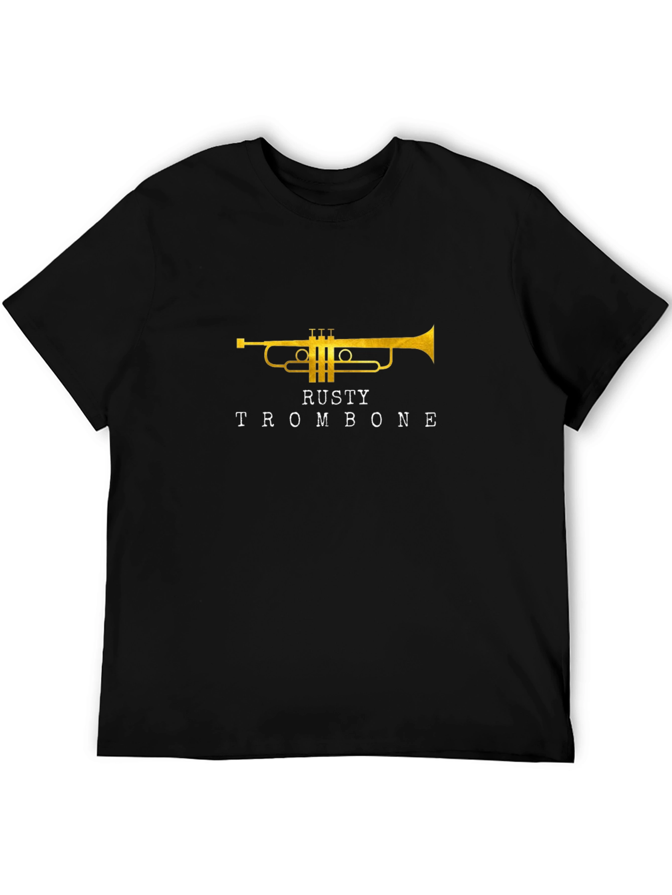 Rusty Trombone Black T-Shirt