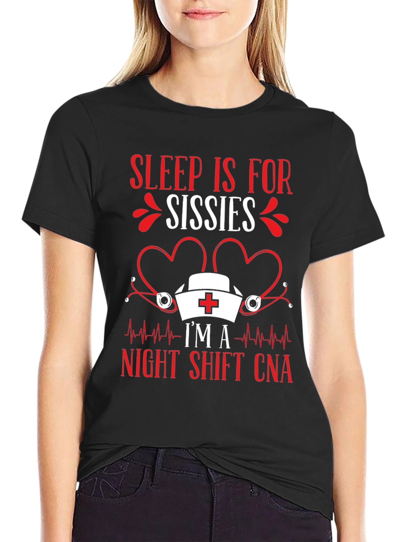 Sleep is for Sissies CNA T-Shirt