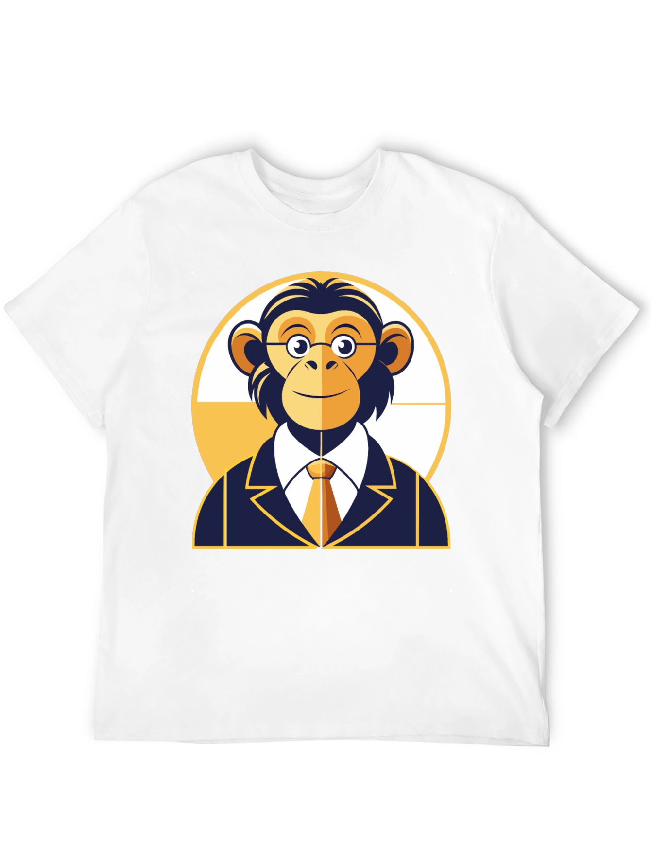 Monkey Business T-Shirt - Funny Ape in Suit