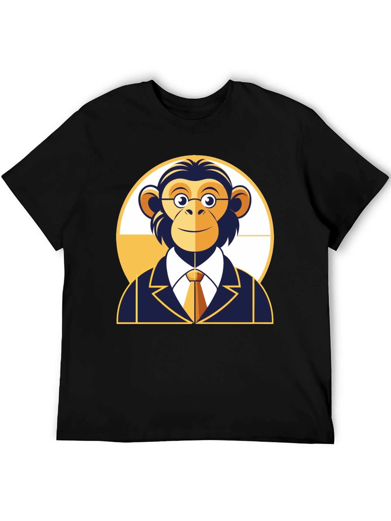 Monkey Business T-Shirt - Funny Ape in Suit