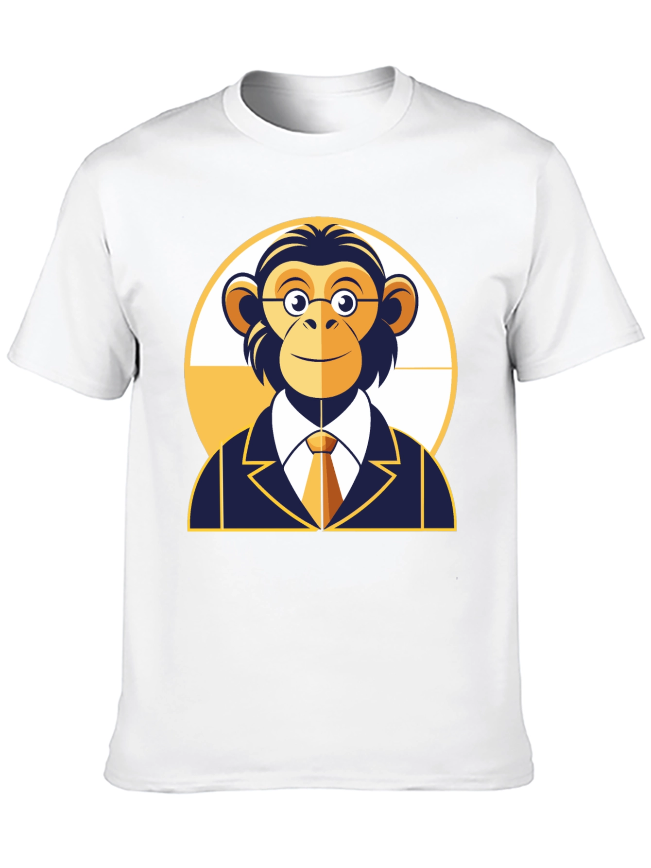Monkey Business T-Shirt - Funny Ape in Suit