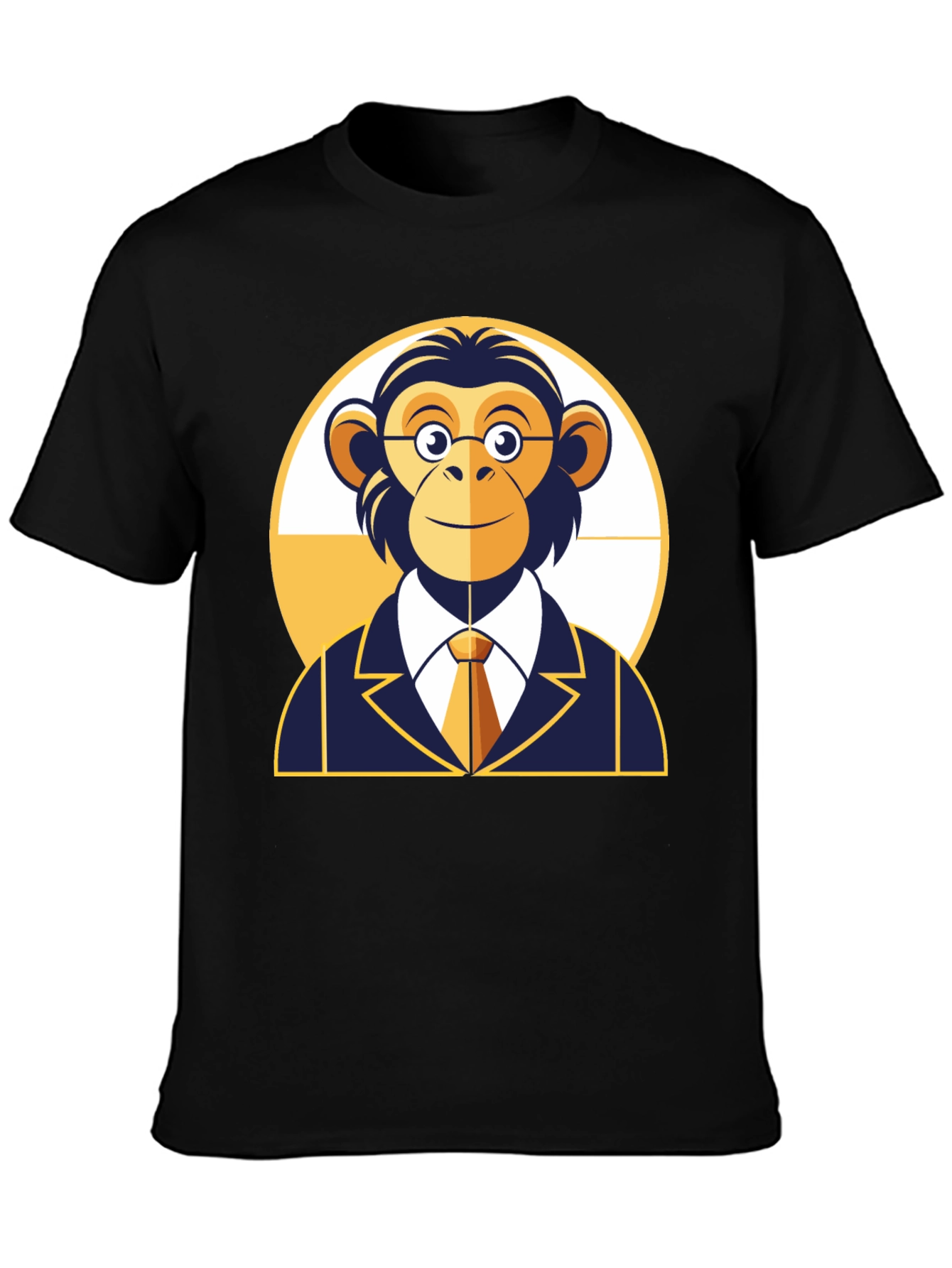 Monkey Business T-Shirt - Funny Ape in Suit