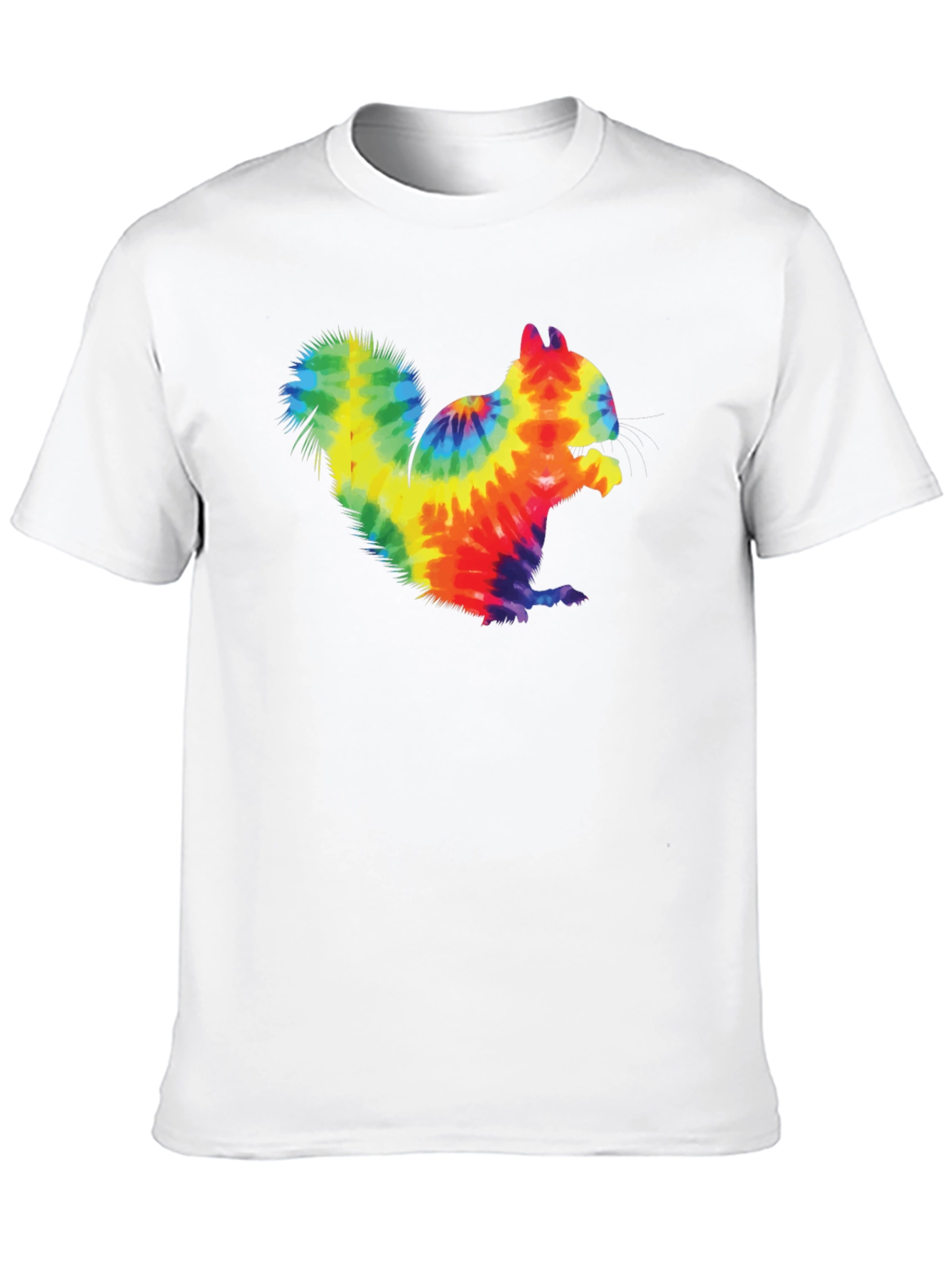 Tie-Dye Squirrel Graphic Tee