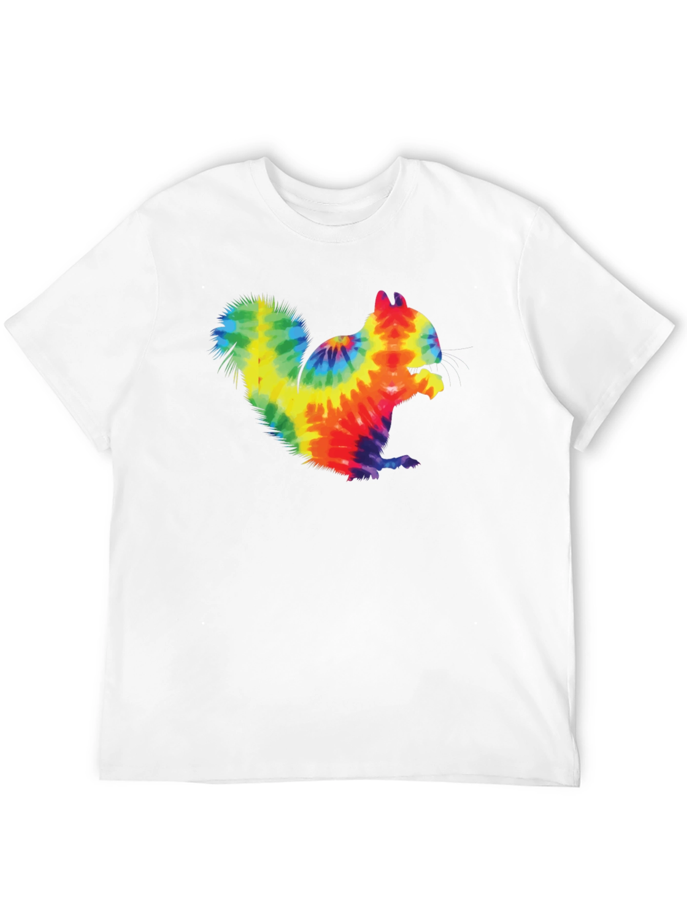 Tie-Dye Squirrel Graphic Tee