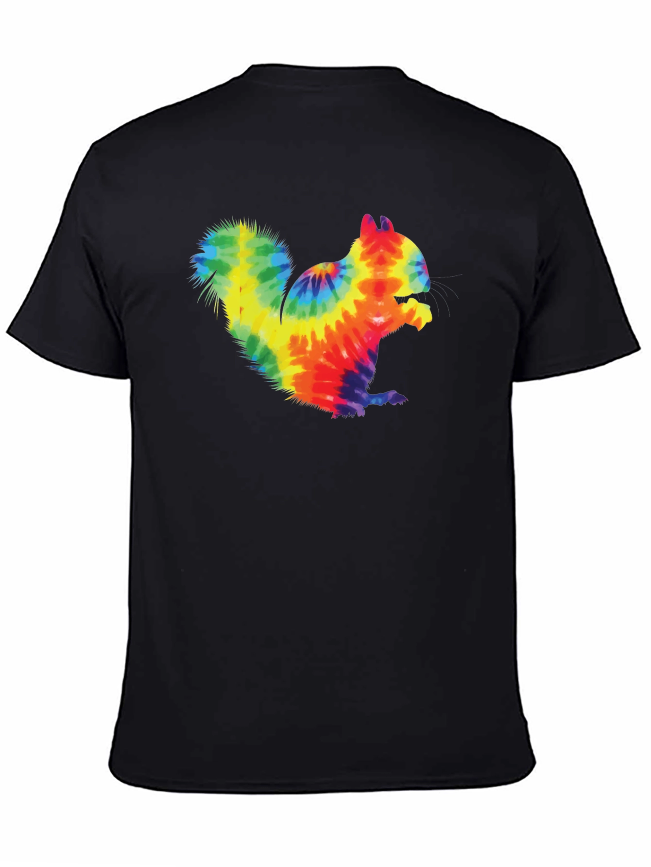 Tie-Dye Squirrel Graphic Tee