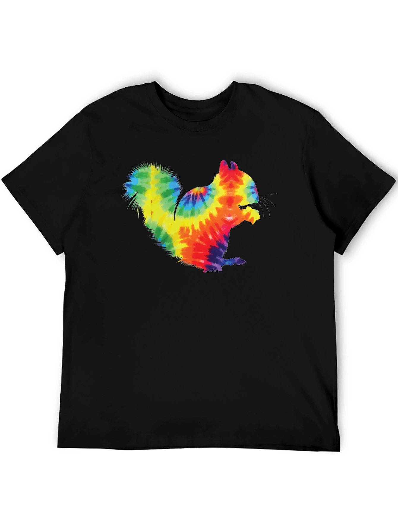 Tie-Dye Squirrel Graphic Tee