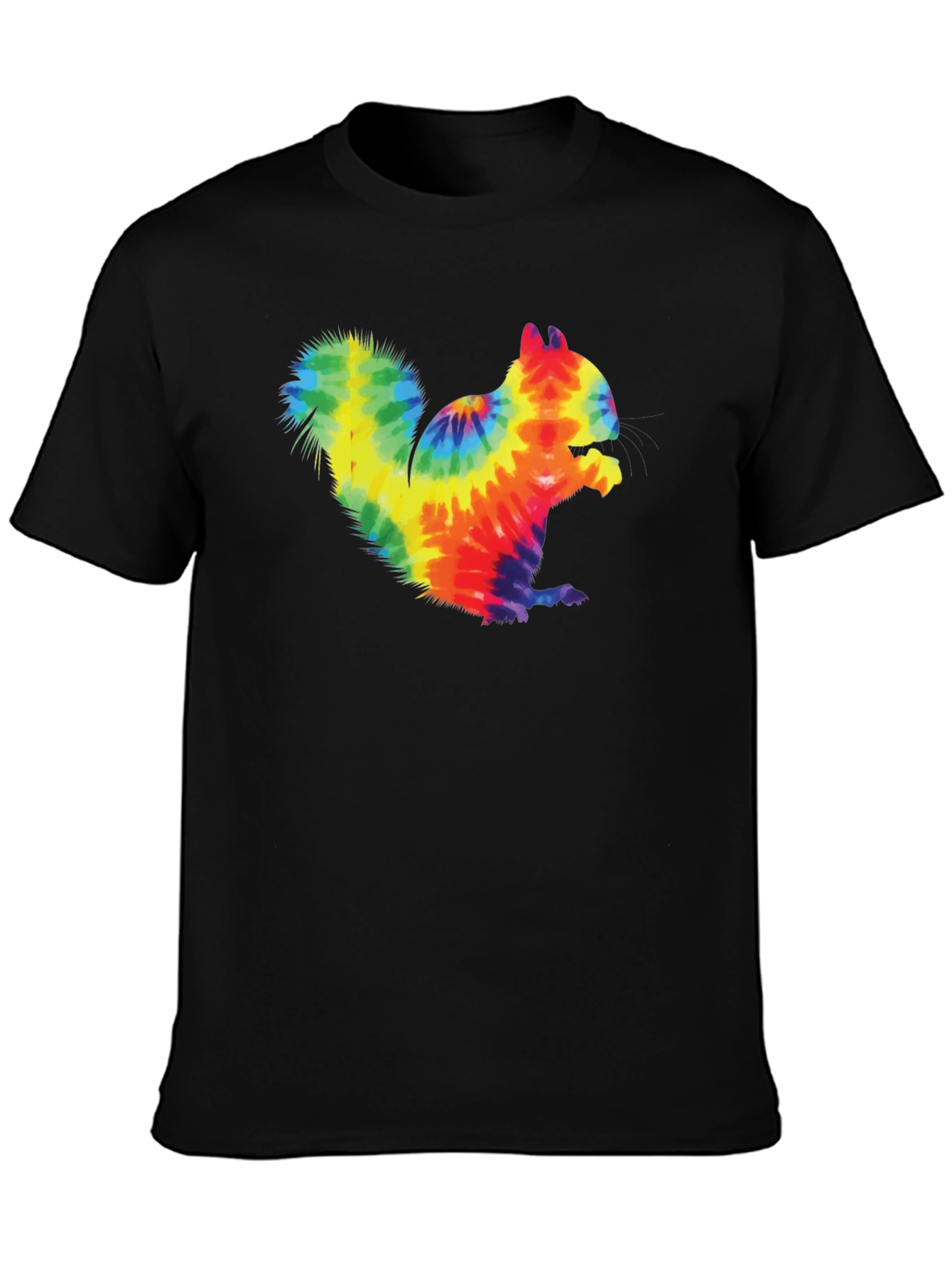 Tie-Dye Squirrel Graphic Tee