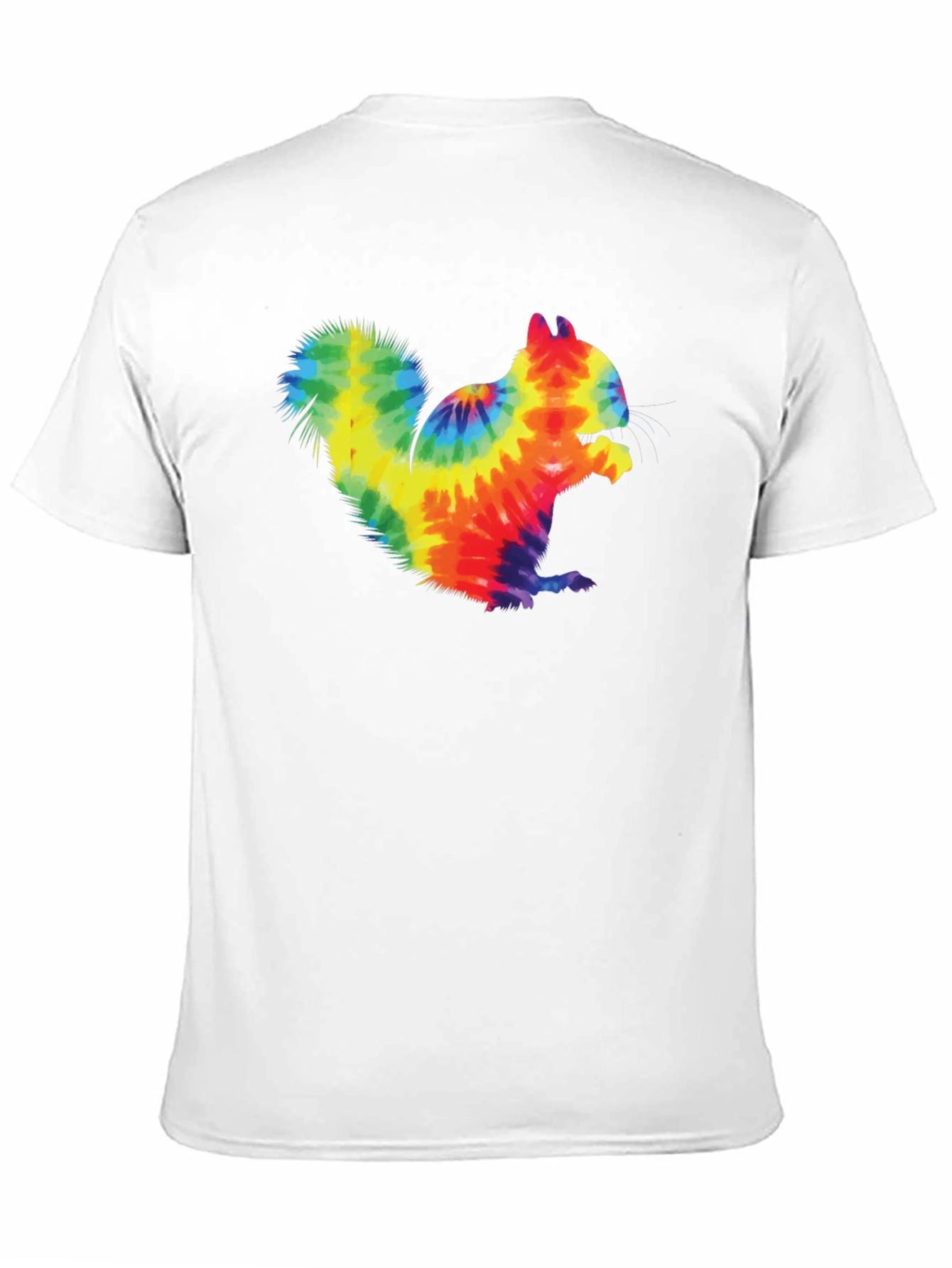 Tie-Dye Squirrel Graphic Tee