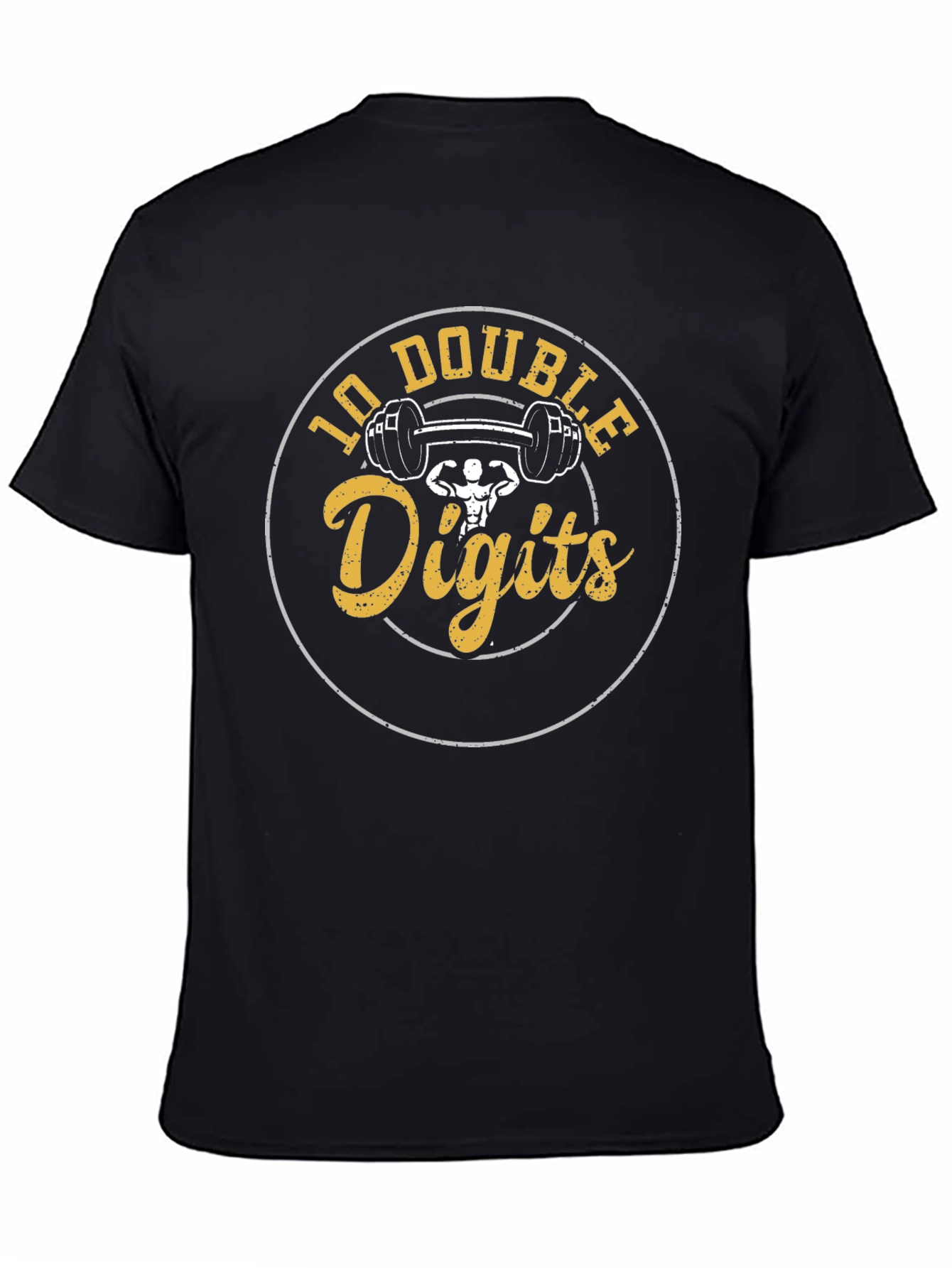 10 Double Digits Weightlifting T-Shirt