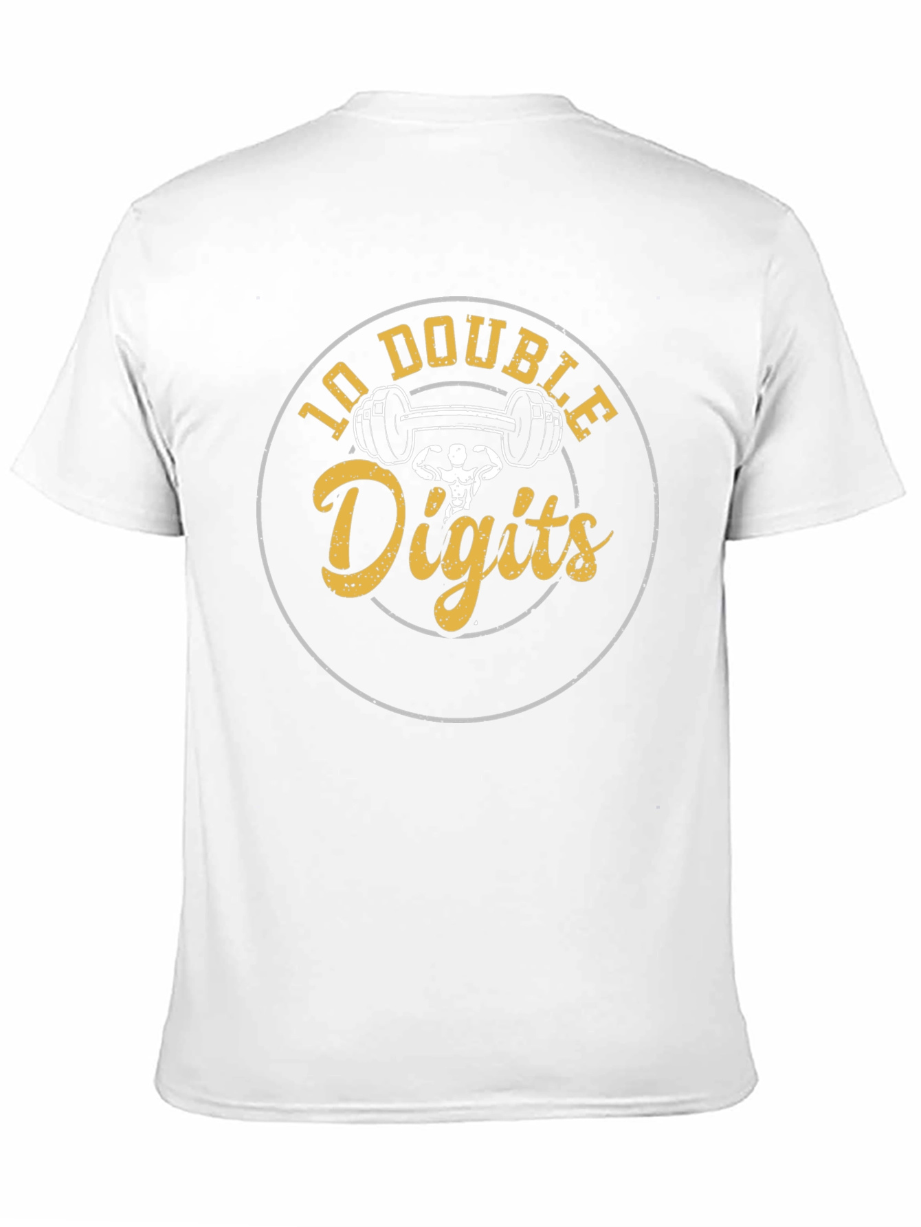 10 Double Digits Weightlifting T-Shirt