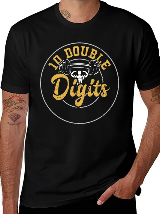 10 Double Digits Weightlifting T-Shirt