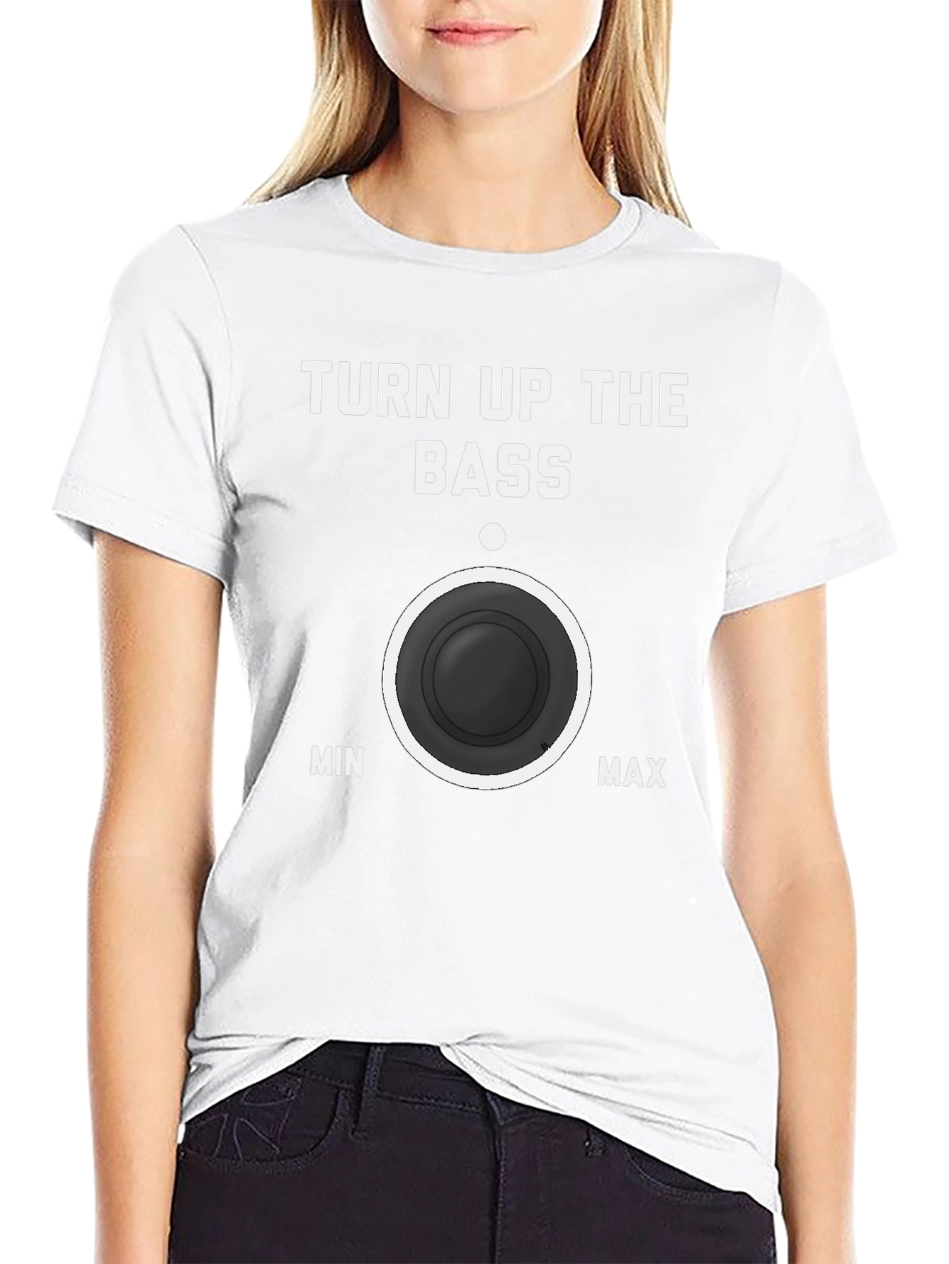 Turn Up The Bass Graphic T-Shirt