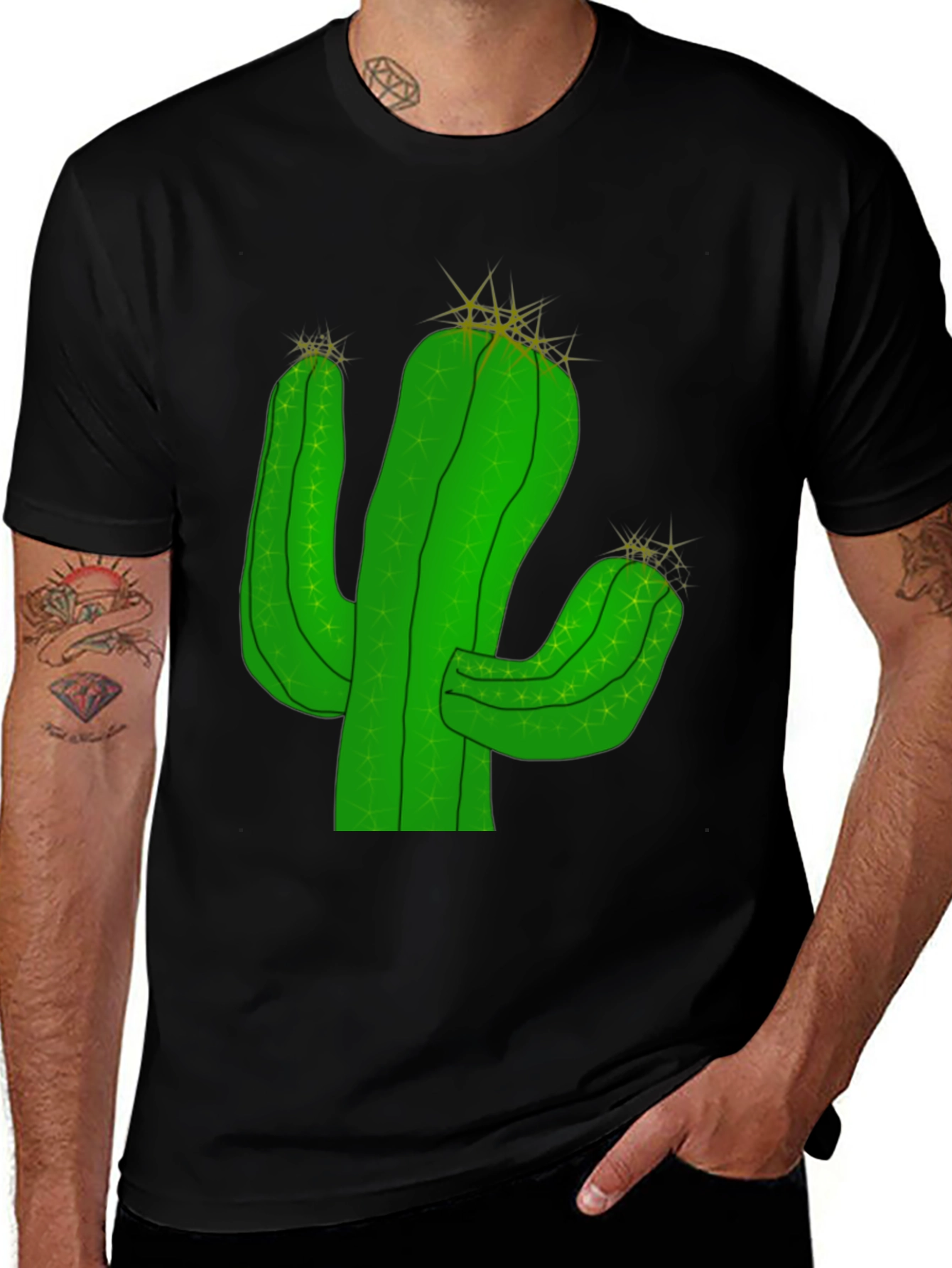 Cactus Graphic Tee - Desert Vibes T-Shirt