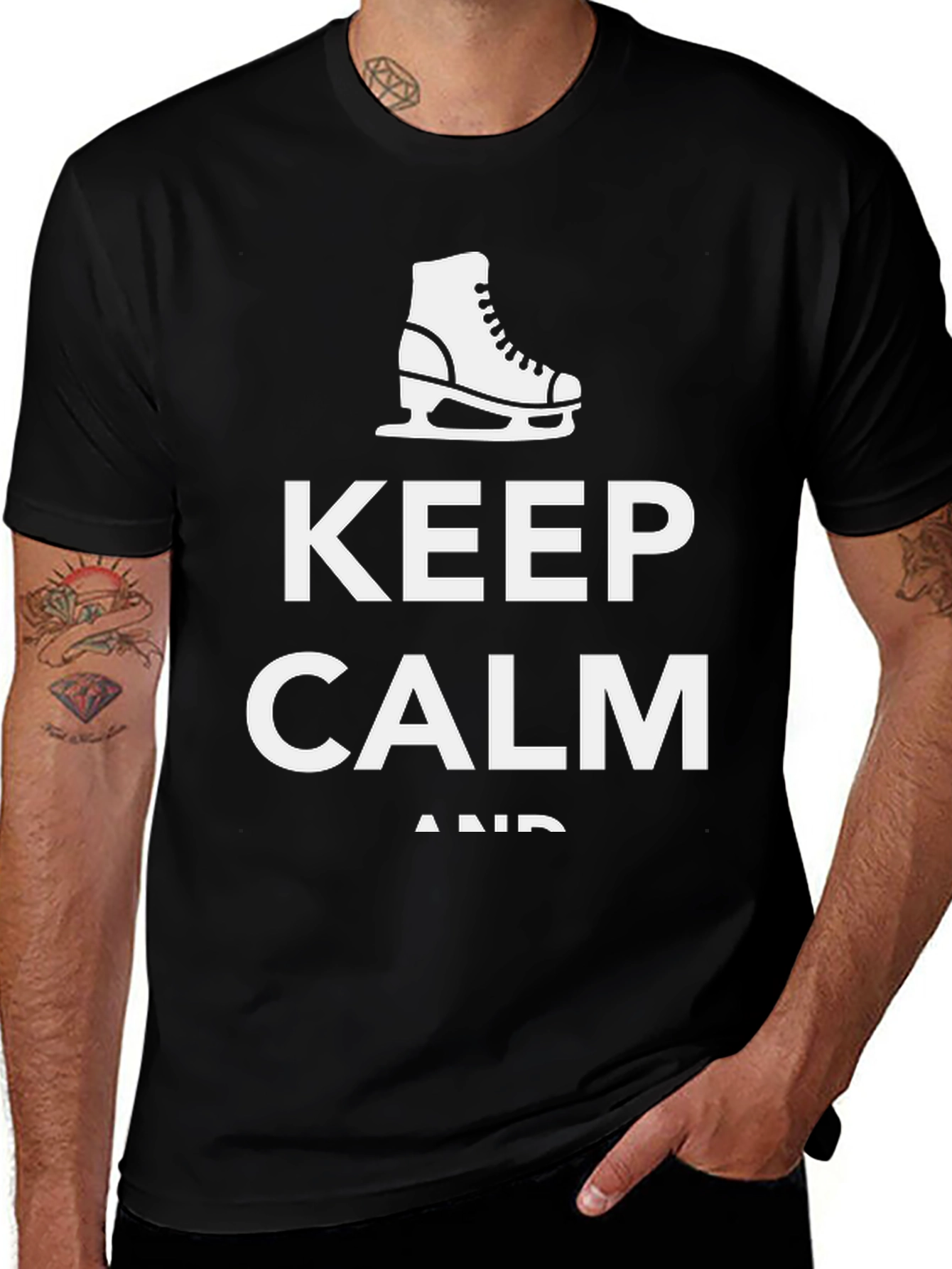 Keep Calm and Skate T-Shirt