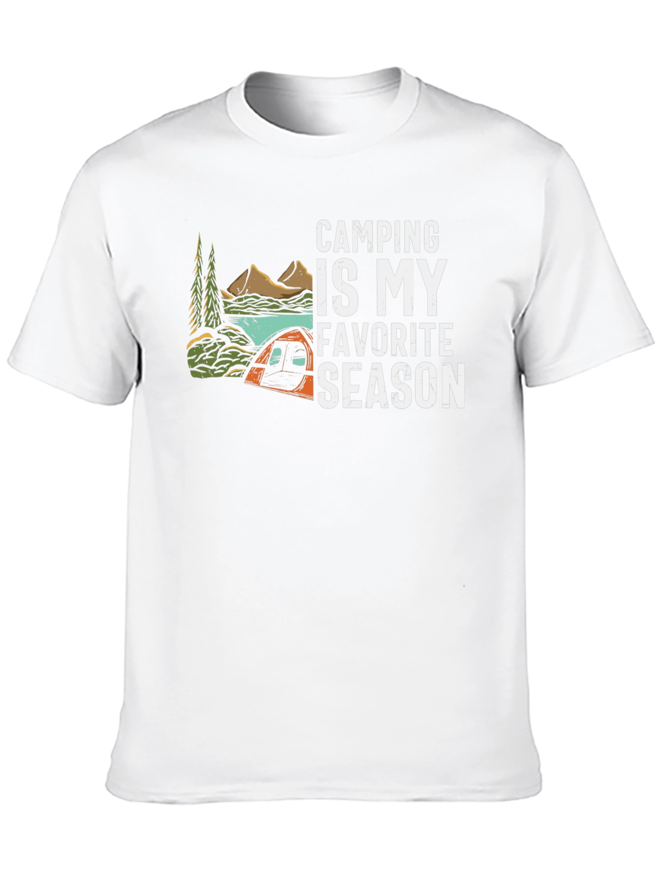 Camping Is My Favorite Season Graphic Tee